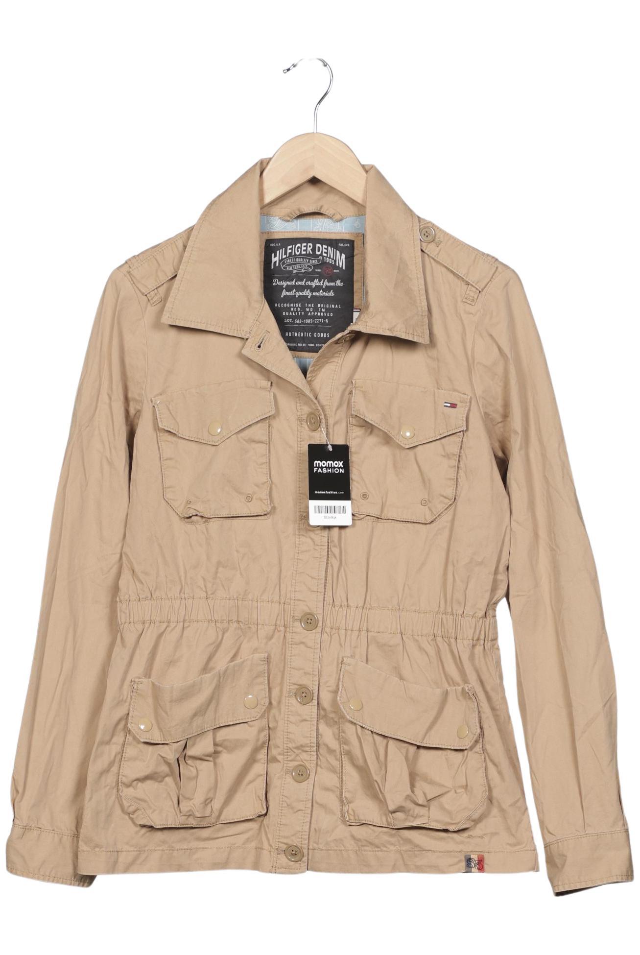 

Hilfiger Denim Damen Jacke, beige, Gr. 38