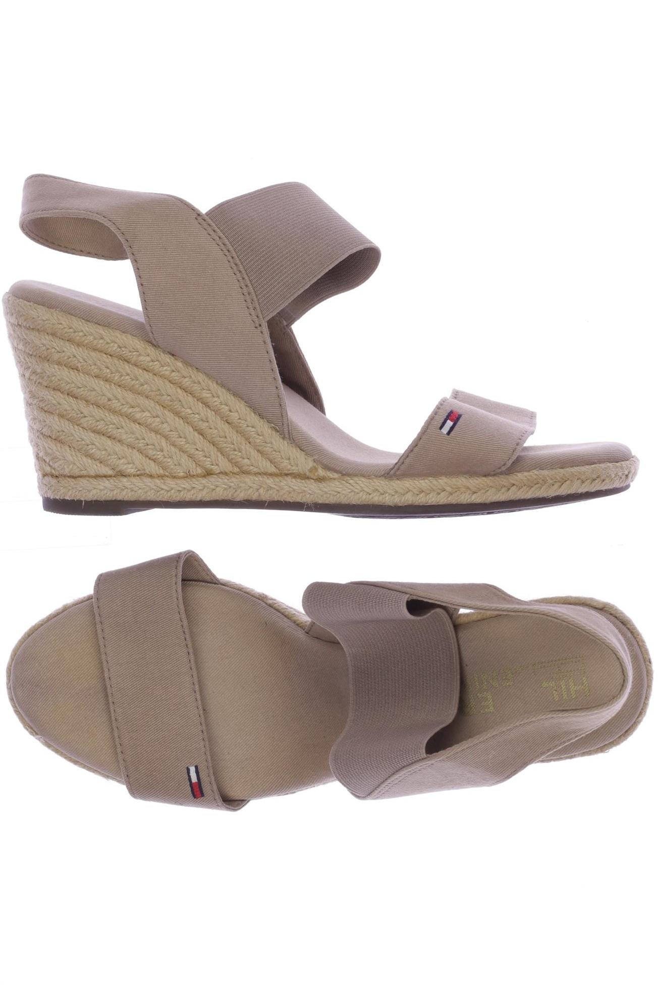 

Hilfiger Denim Damen Sandale, beige, Gr. 39
