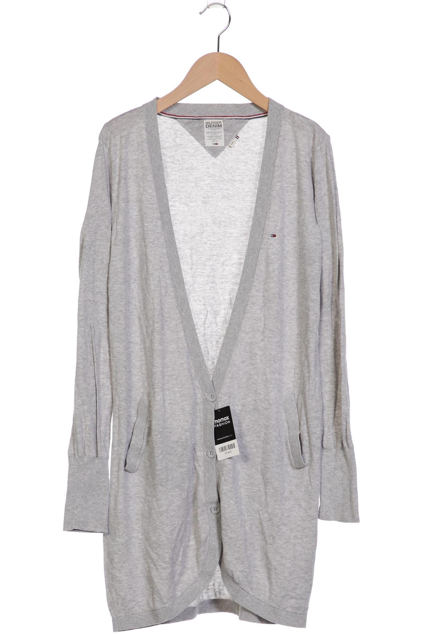 

Hilfiger Denim Damen Strickjacke, grau, Gr. 42