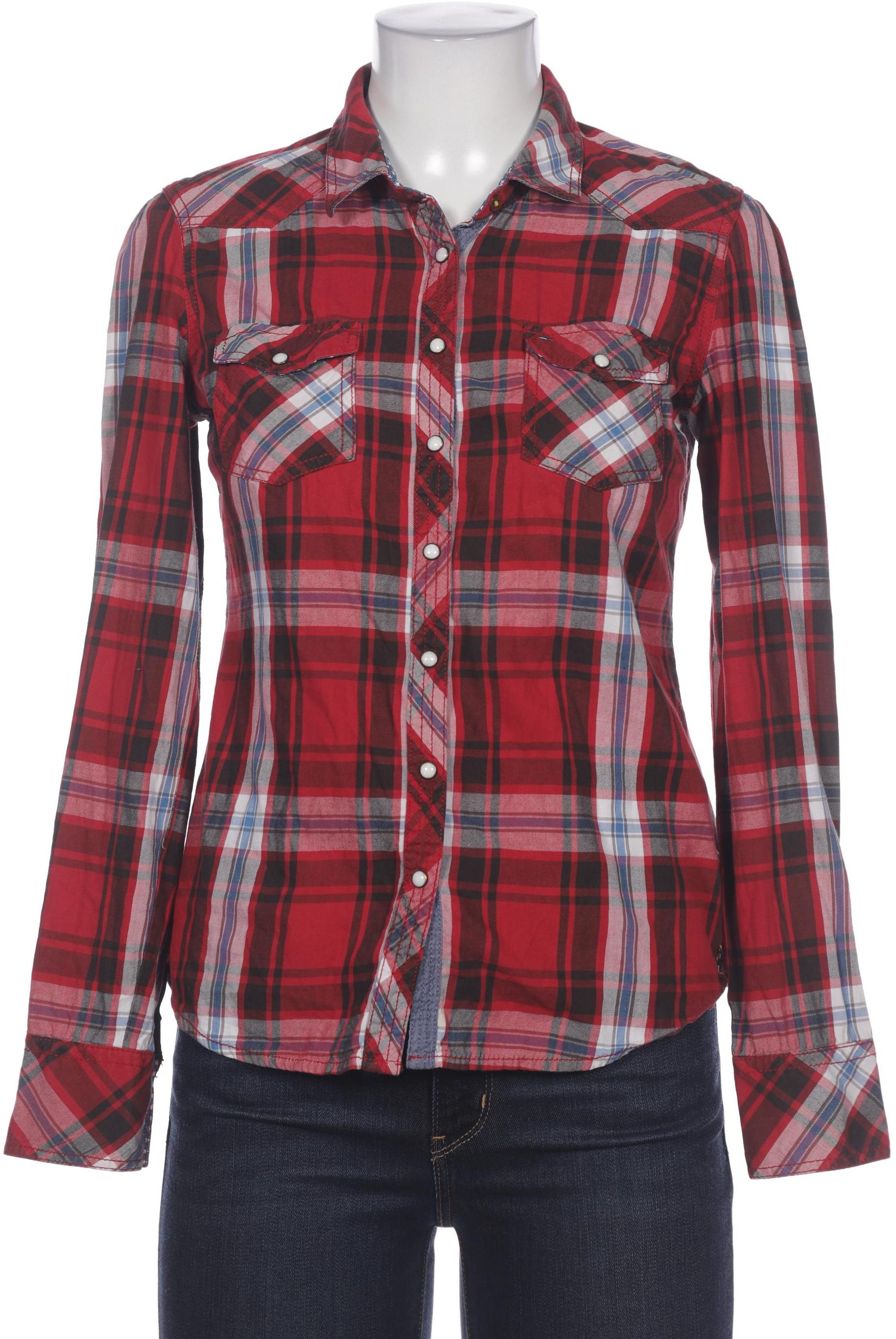 

Hilfiger Denim Damen Bluse, rot, Gr. 36