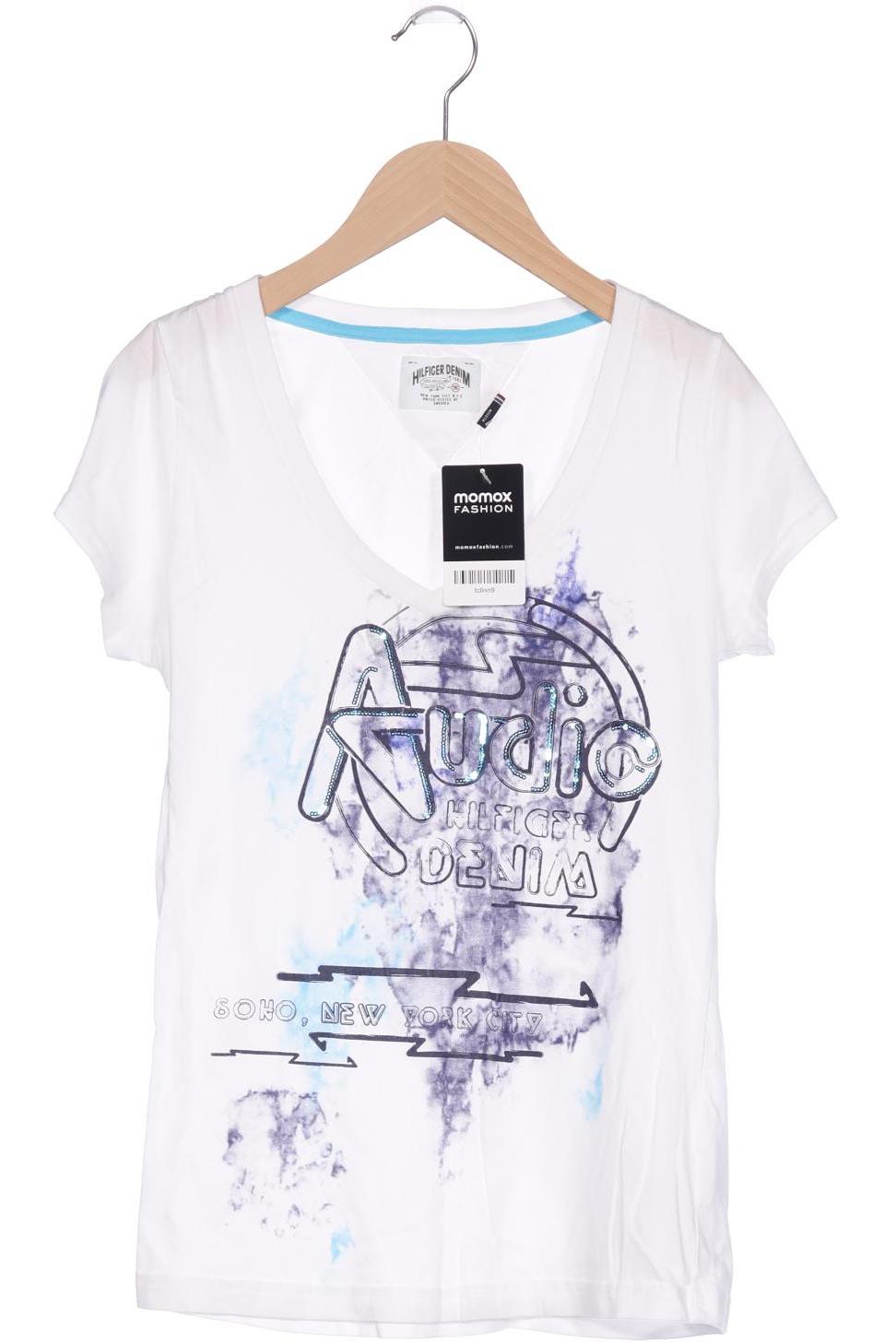 

Hilfiger Denim Damen T-Shirt, weiß, Gr. 38