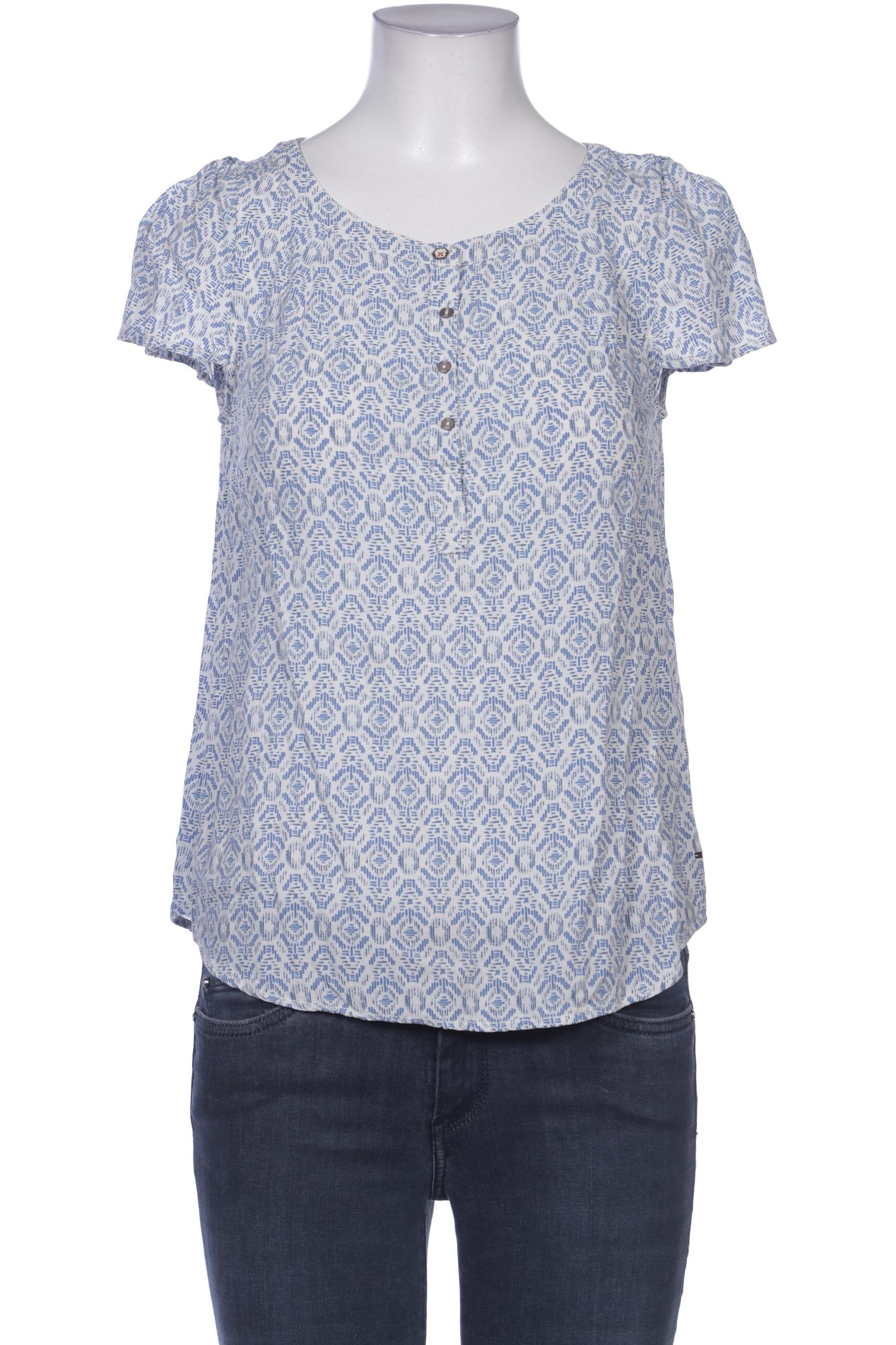 

Hilfiger Denim Damen Bluse, blau, Gr. 36