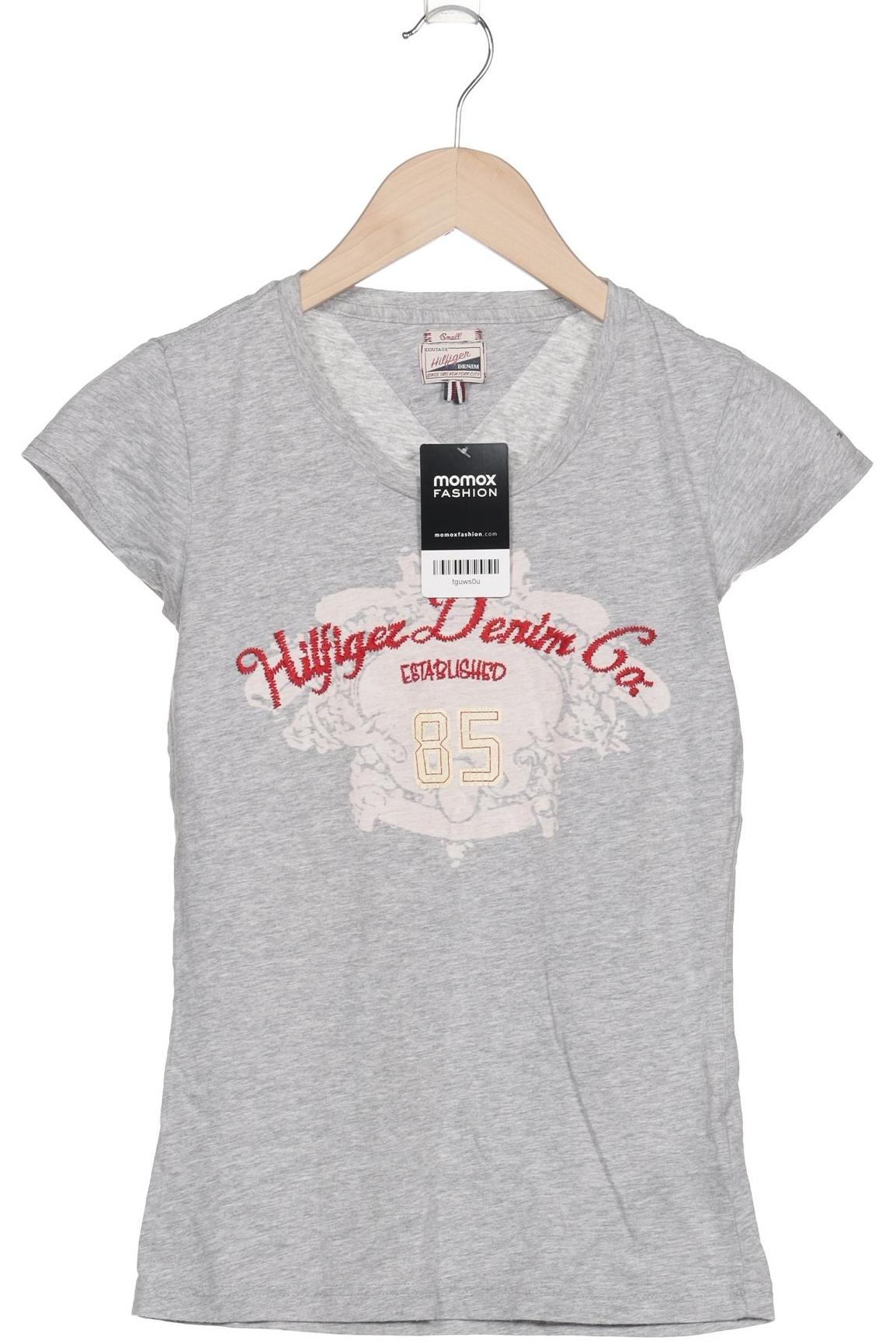 

Hilfiger Denim Damen T-Shirt, grau, Gr. 36