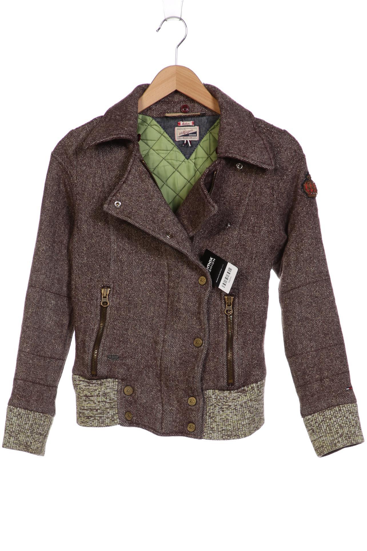 

Hilfiger Denim Damen Jacke, grün, Gr. 38