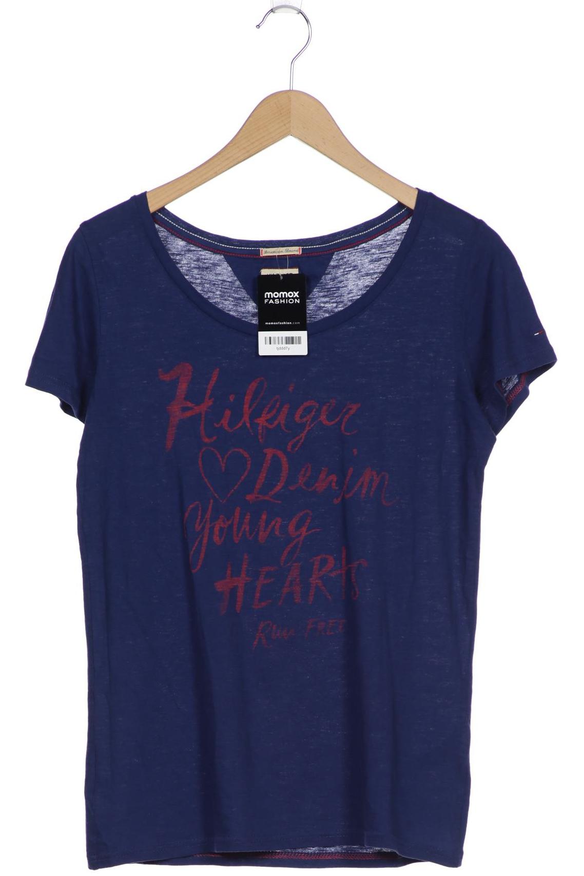 

HILFIGER DENIM Damen T-Shirt, marineblau