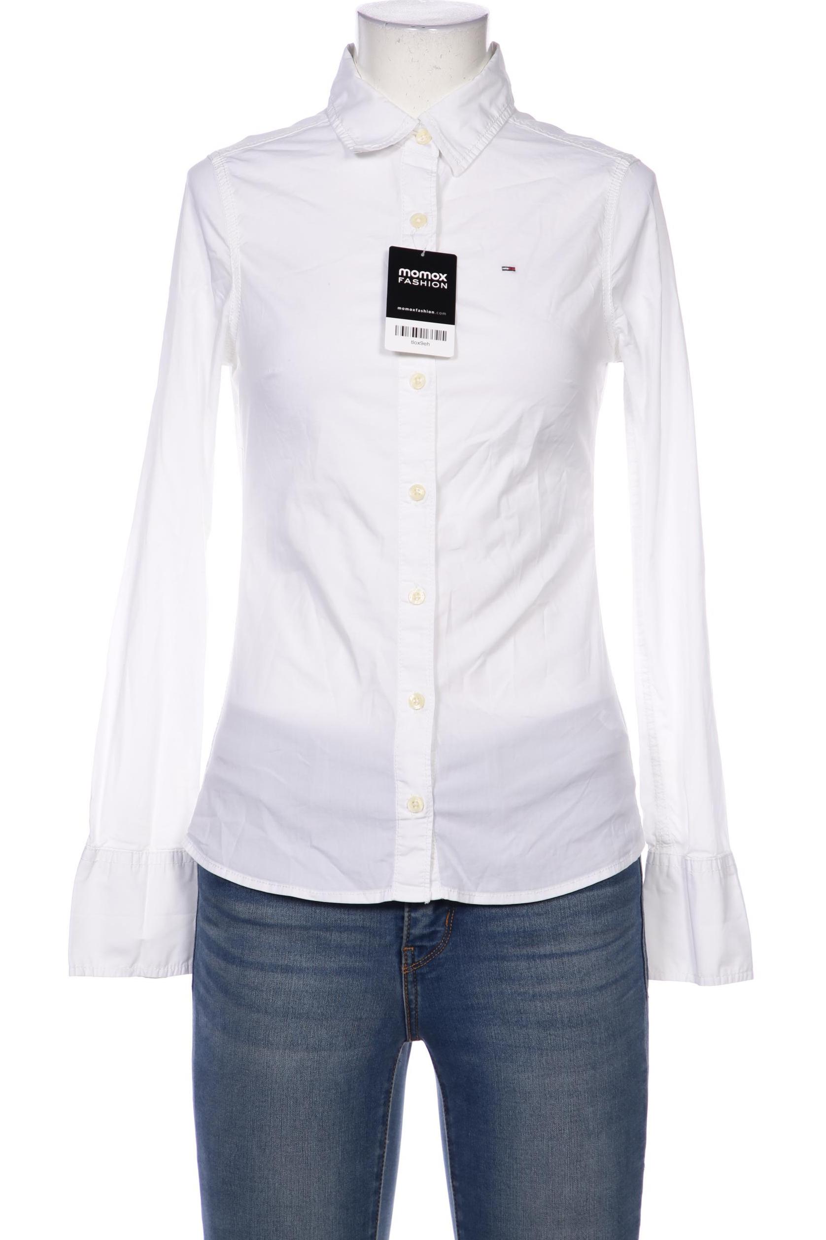 

Hilfiger Denim Damen Bluse, weiß, Gr. 36