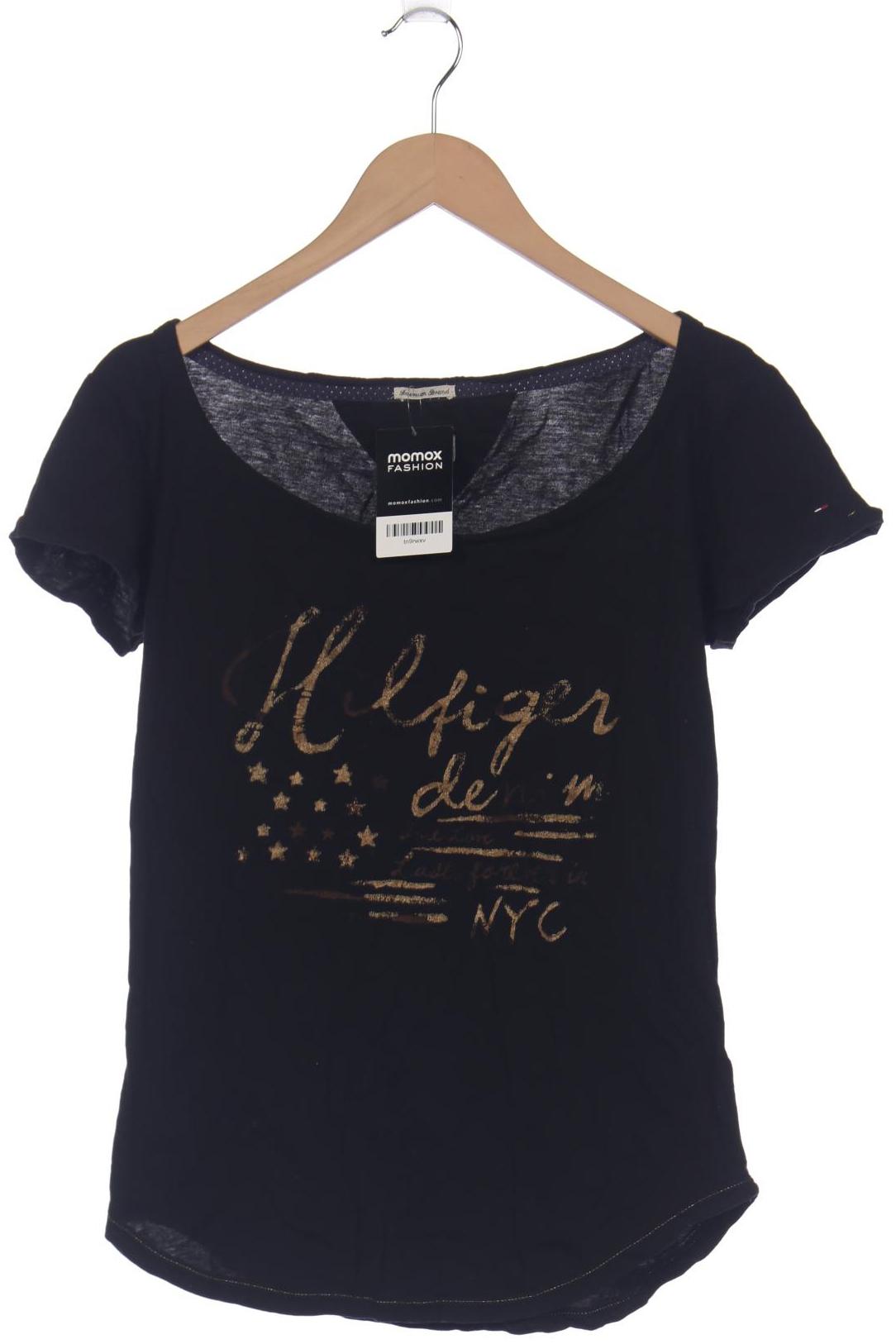 

Hilfiger Denim Damen T-Shirt, schwarz, Gr. 36