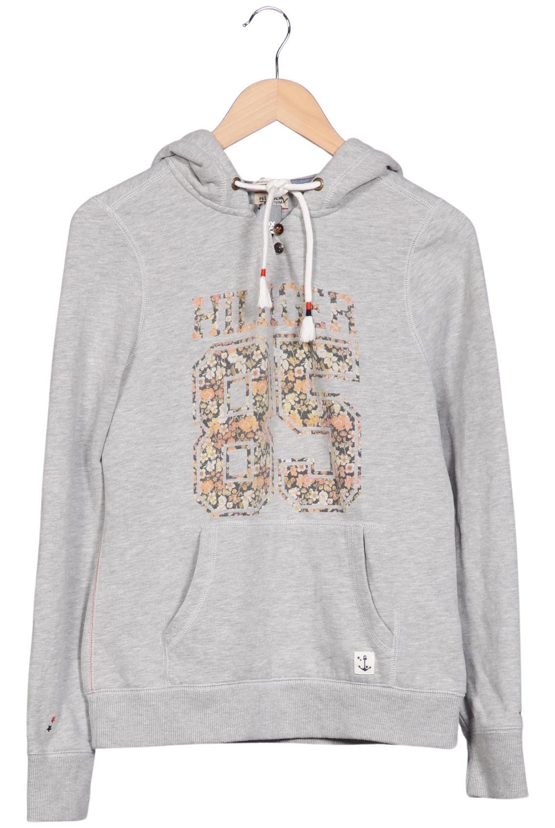 

Hilfiger Denim Damen Kapuzenpullover, grau, Gr. 38