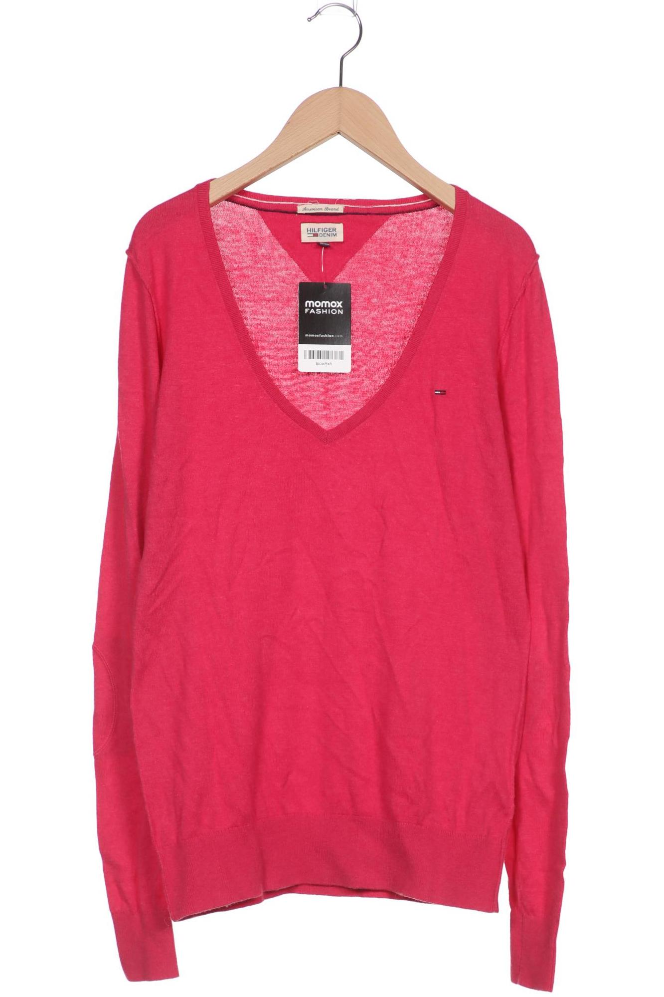 

Hilfiger Denim Damen Langarmshirt, pink, Gr. 38