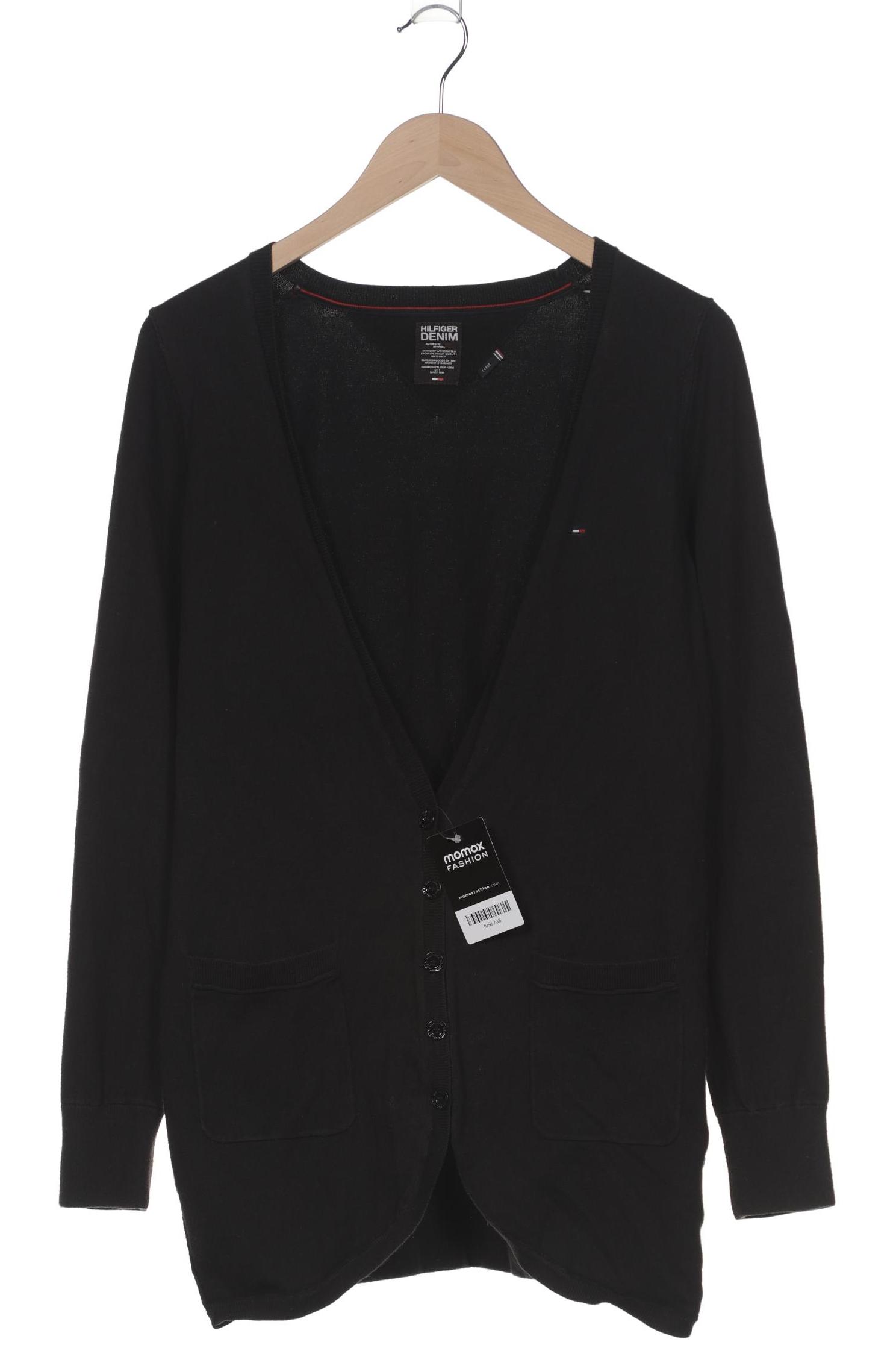 

Hilfiger Denim Damen Strickjacke, schwarz, Gr. 42