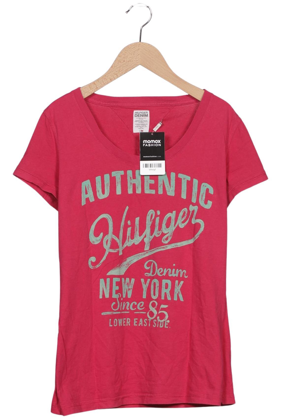 

Hilfiger Denim Damen T-Shirt, pink, Gr. 44