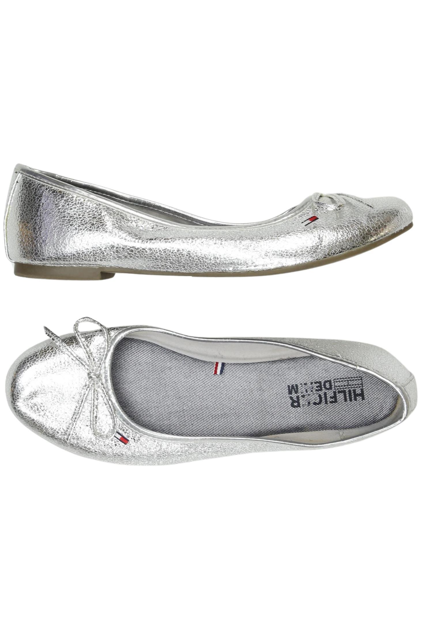 

Hilfiger Denim Damen Ballerinas, silber, Gr. 40