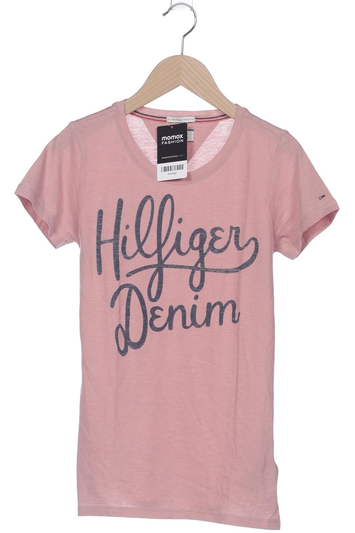 

Hilfiger Denim Damen T-Shirt, pink, Gr. 36