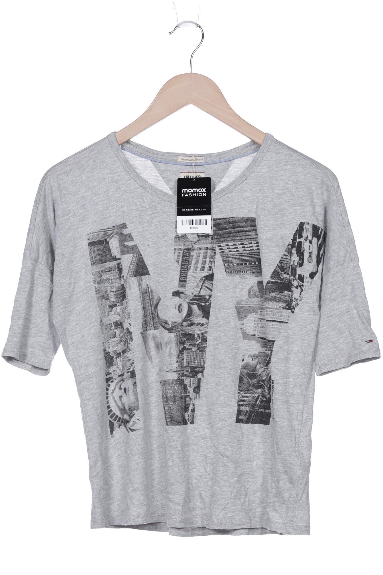 

Hilfiger Denim Damen T-Shirt, grau, Gr. 34