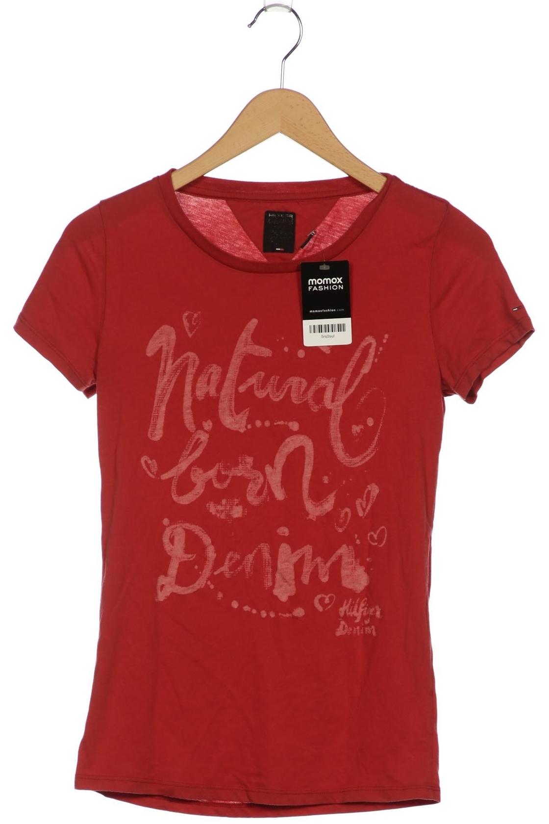 

Hilfiger Denim Damen T-Shirt, rot, Gr. 38