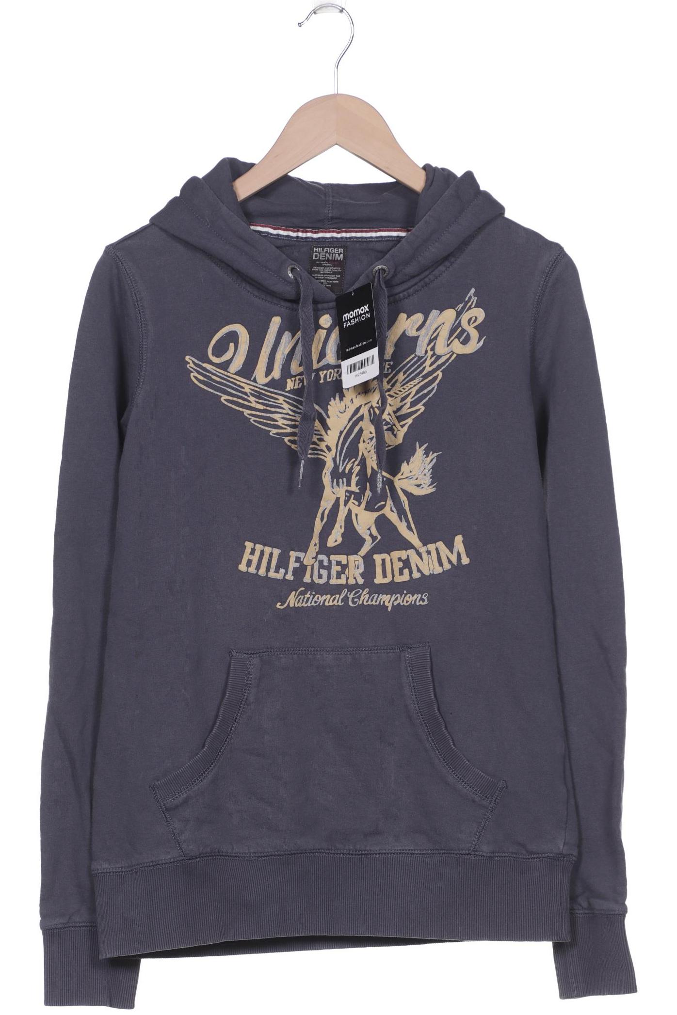 

HILFIGER DENIM Damen Kapuzenpullover, grau