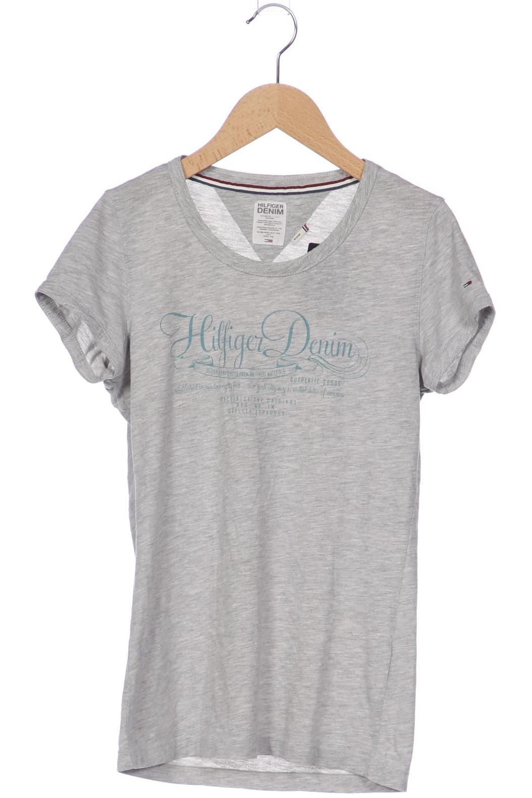 

Hilfiger Denim Damen T-Shirt, grau, Gr. 38