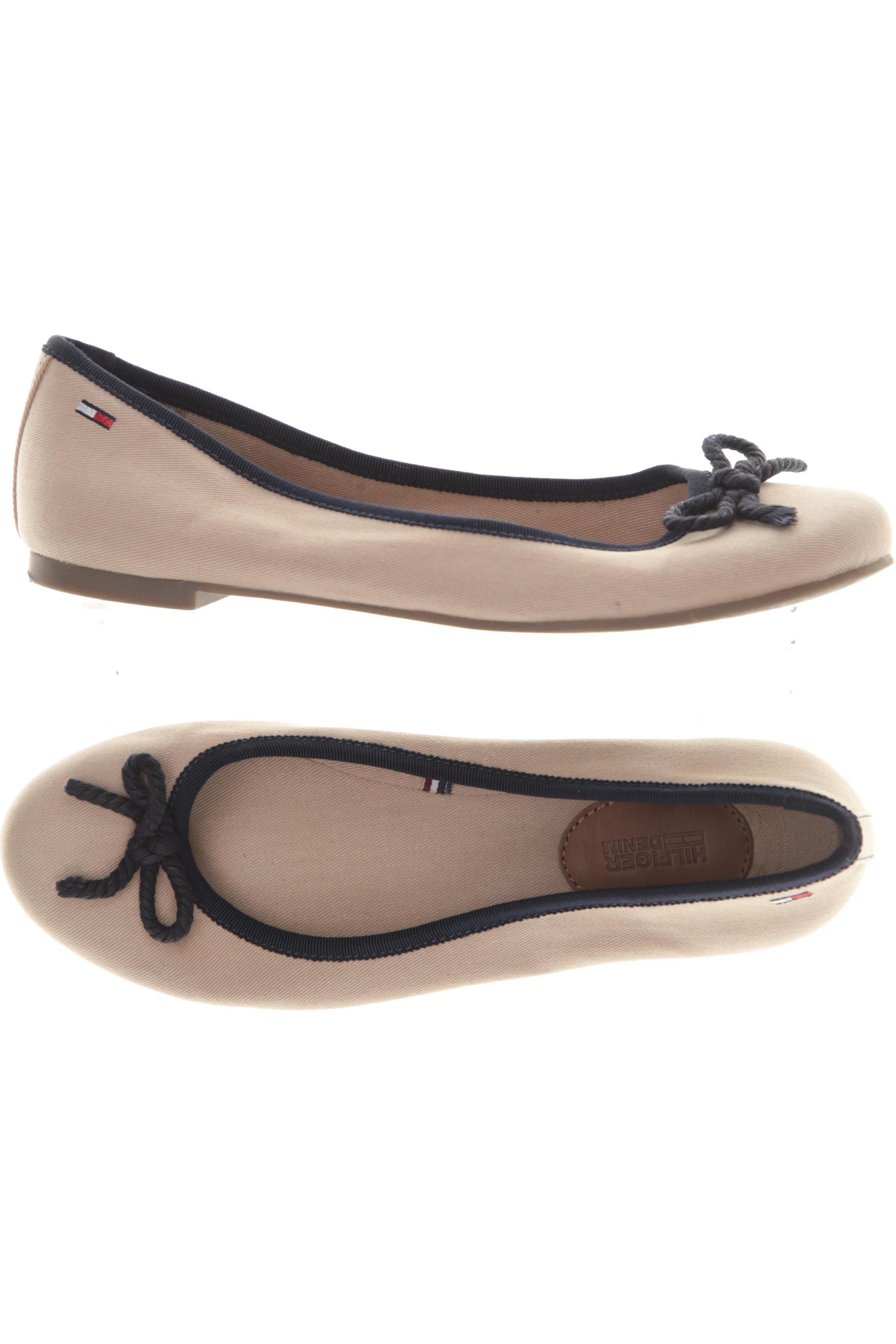 

Hilfiger Denim Damen Ballerinas, beige, Gr. 7.5