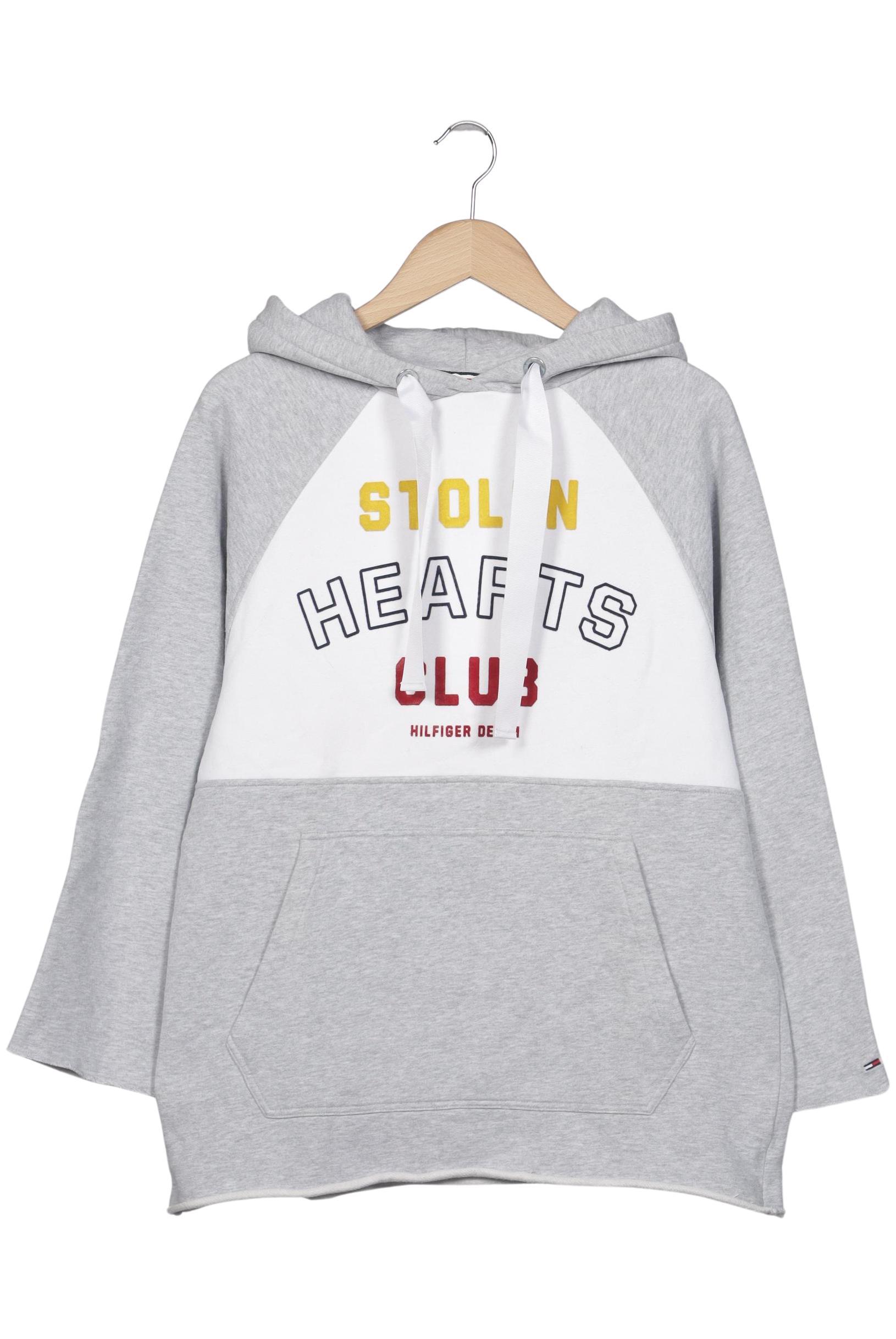 

Hilfiger Denim Damen Kapuzenpullover, grau, Gr. 34