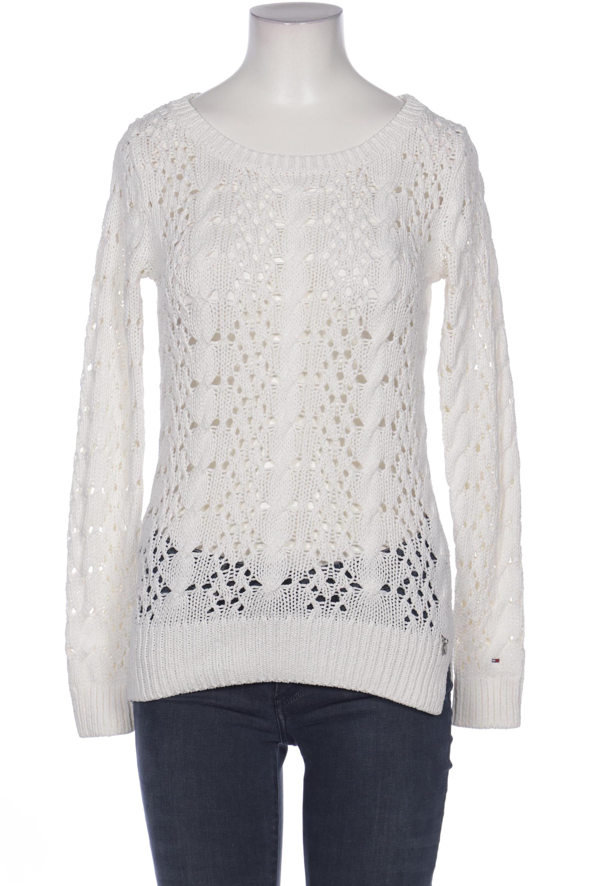 

Hilfiger Denim Damen Pullover, cremeweiß, Gr. 36