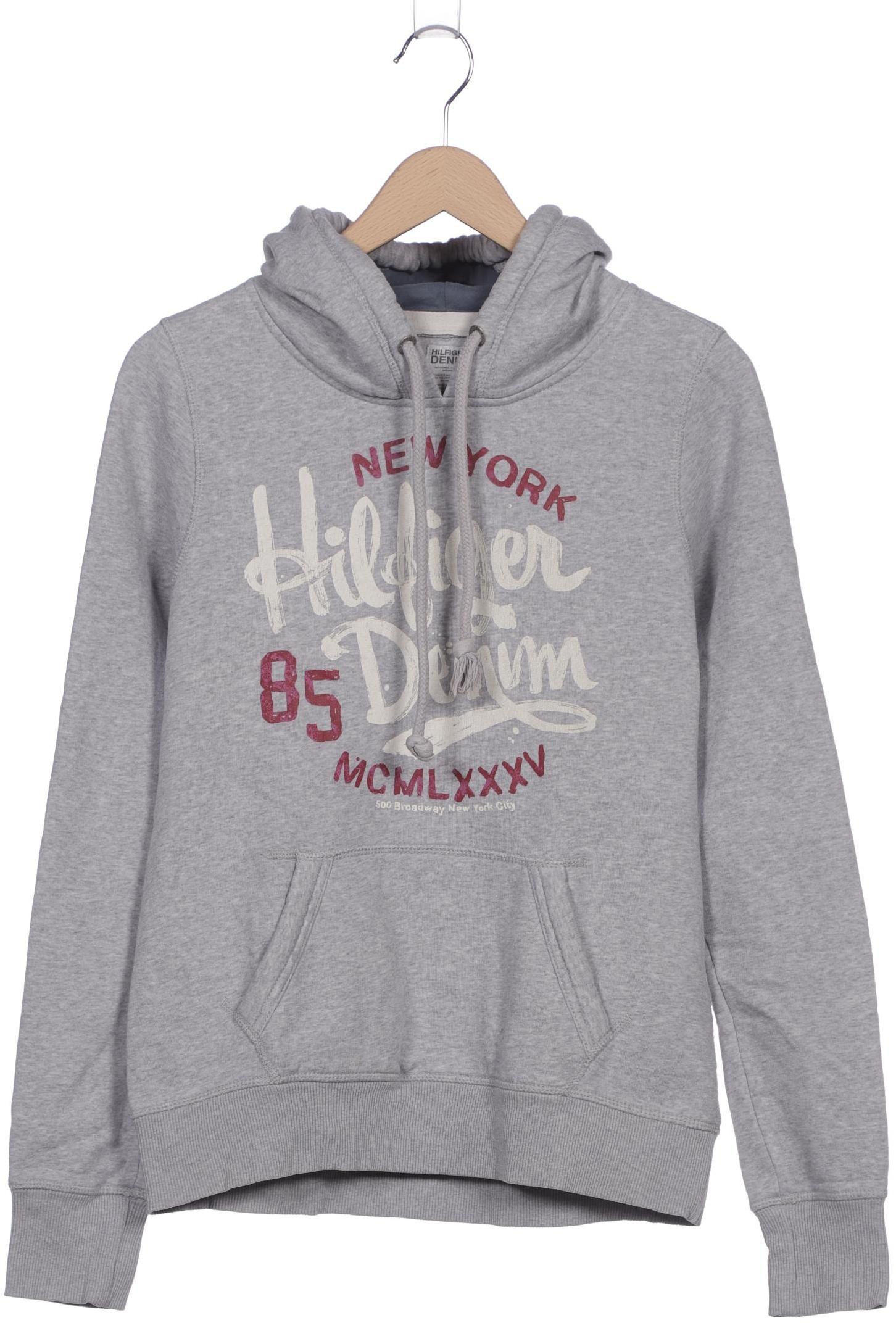 

Hilfiger Denim Damen Kapuzenpullover, grau, Gr. 42