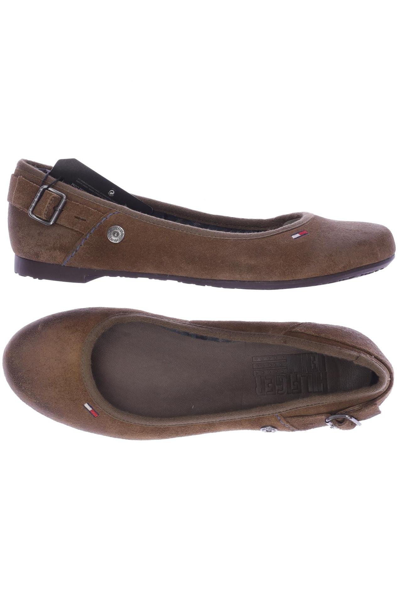 

Hilfiger Denim Damen Ballerinas, braun, Gr. 39