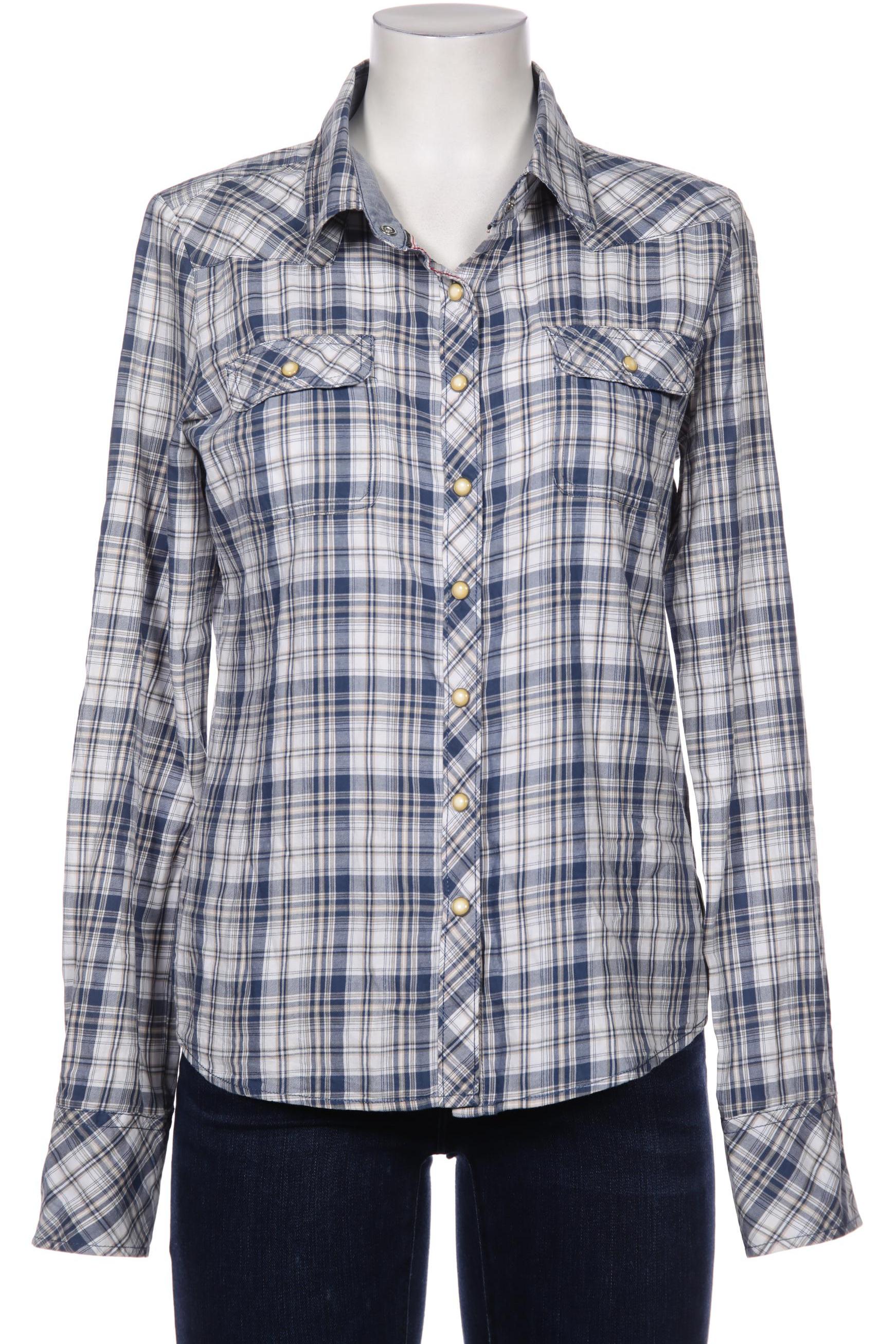 

Hilfiger Denim Damen Bluse, blau, Gr. 42