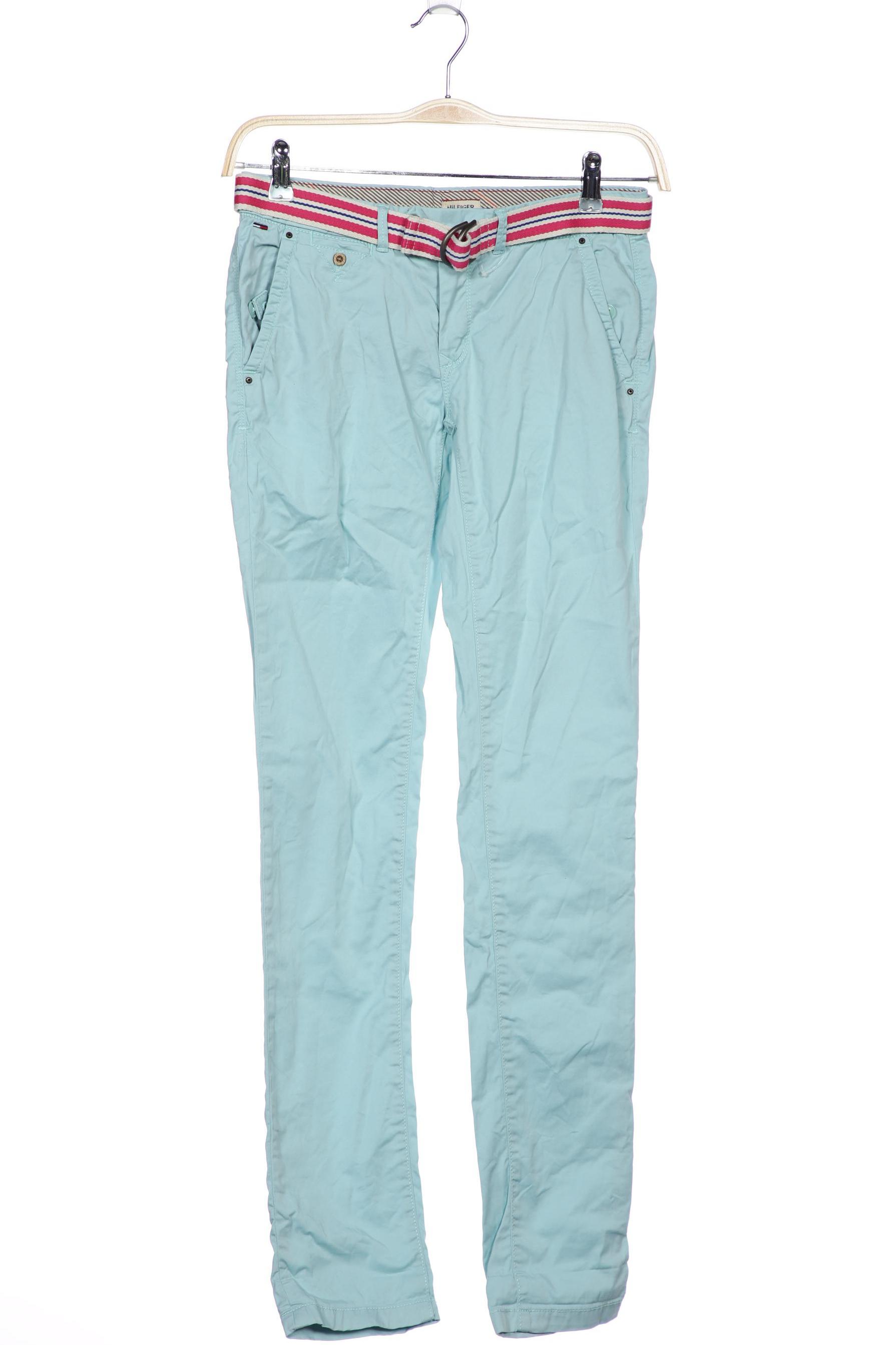 

HILFIGER DENIM Damen Stoffhose, türkis