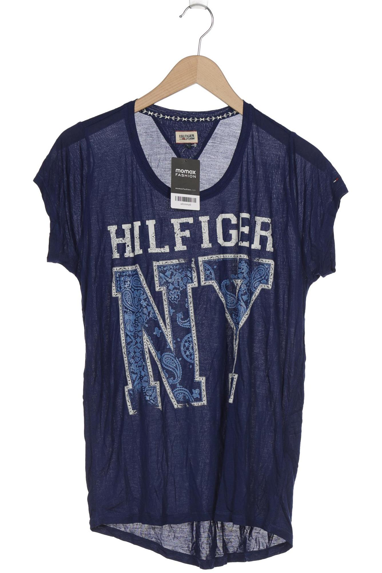 

Hilfiger Denim Damen T-Shirt, marineblau, Gr. 42
