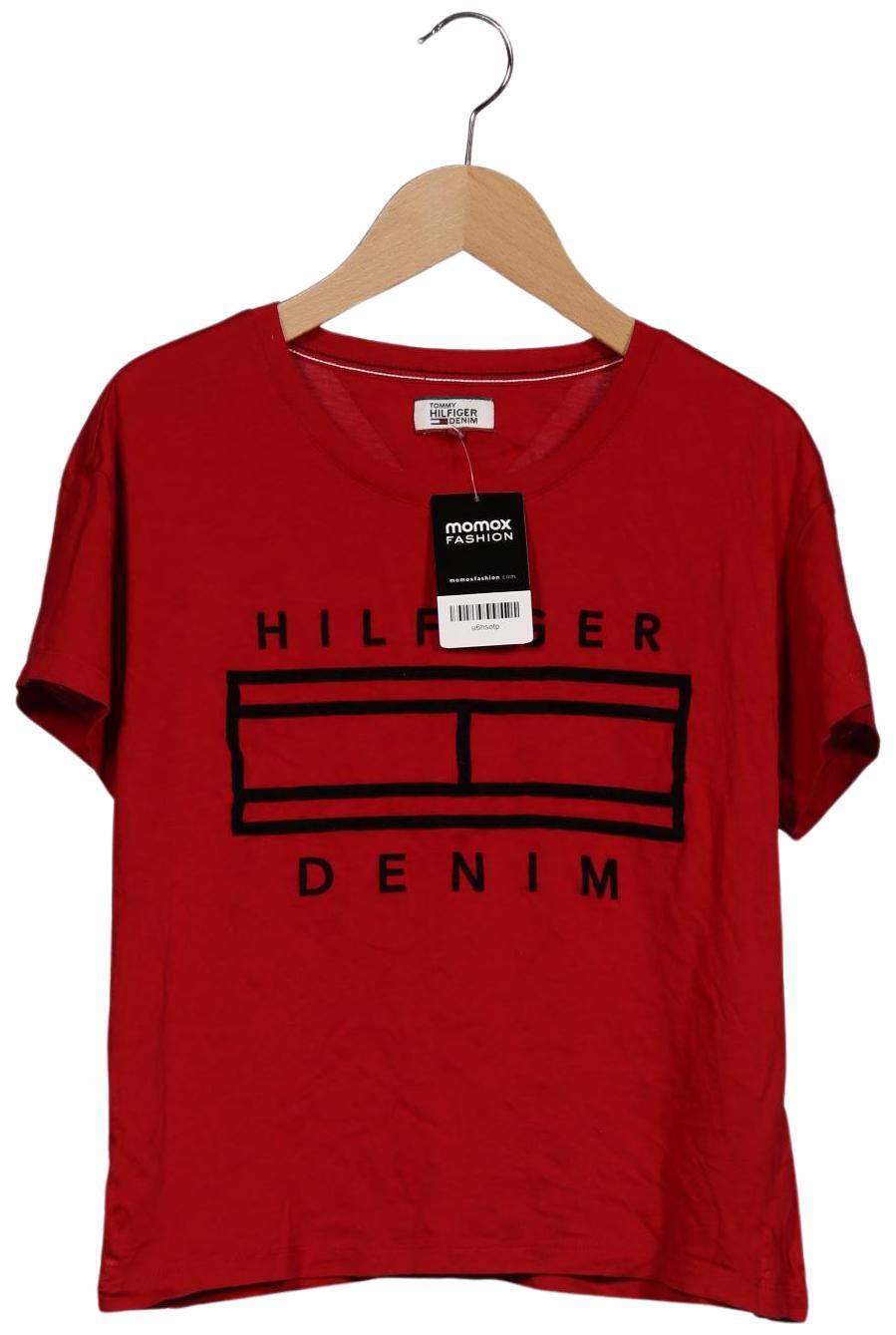 

Hilfiger Denim Damen T-Shirt, rot, Gr. 34