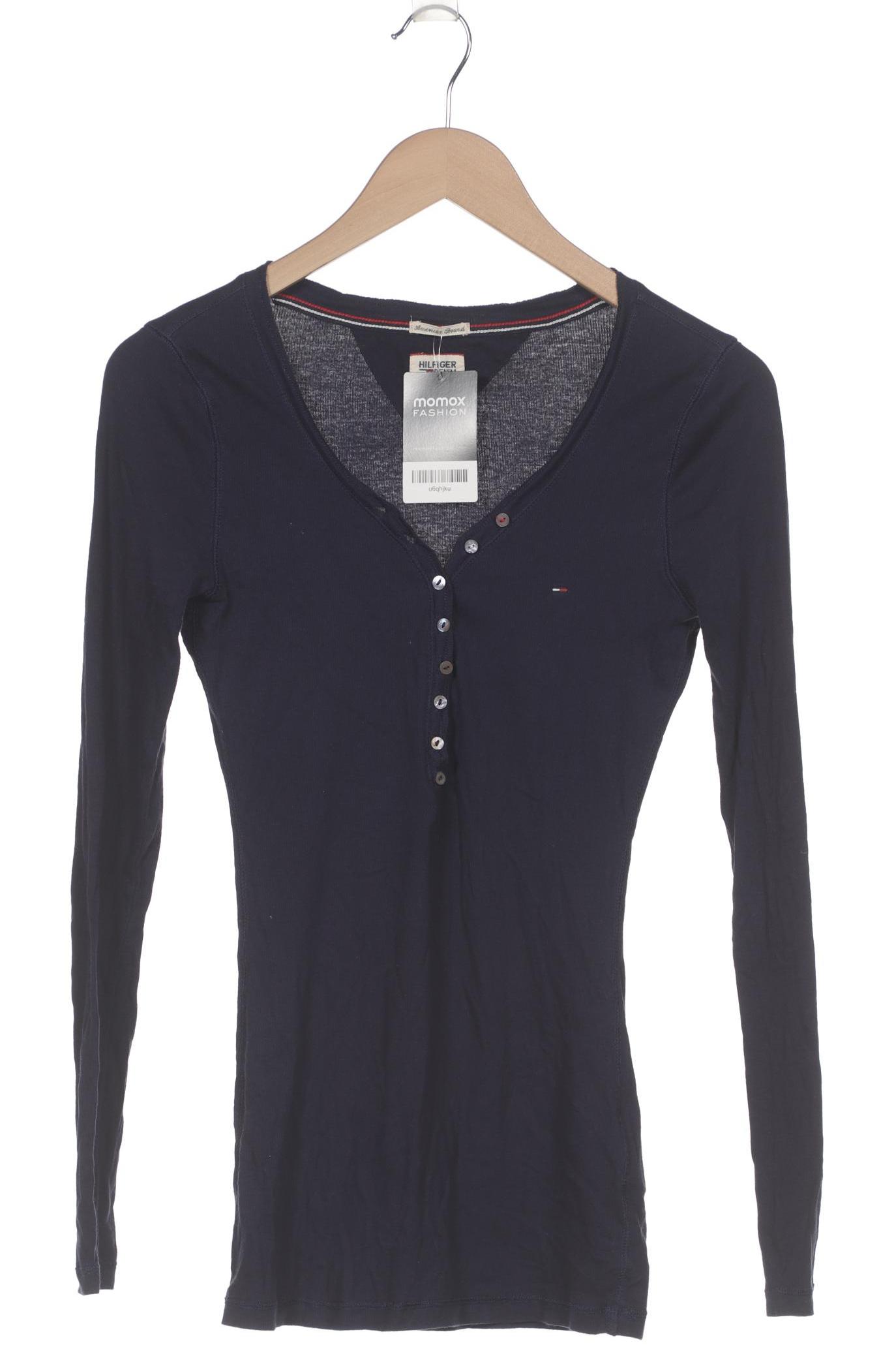 

Hilfiger Denim Damen Langarmshirt, marineblau, Gr. 44
