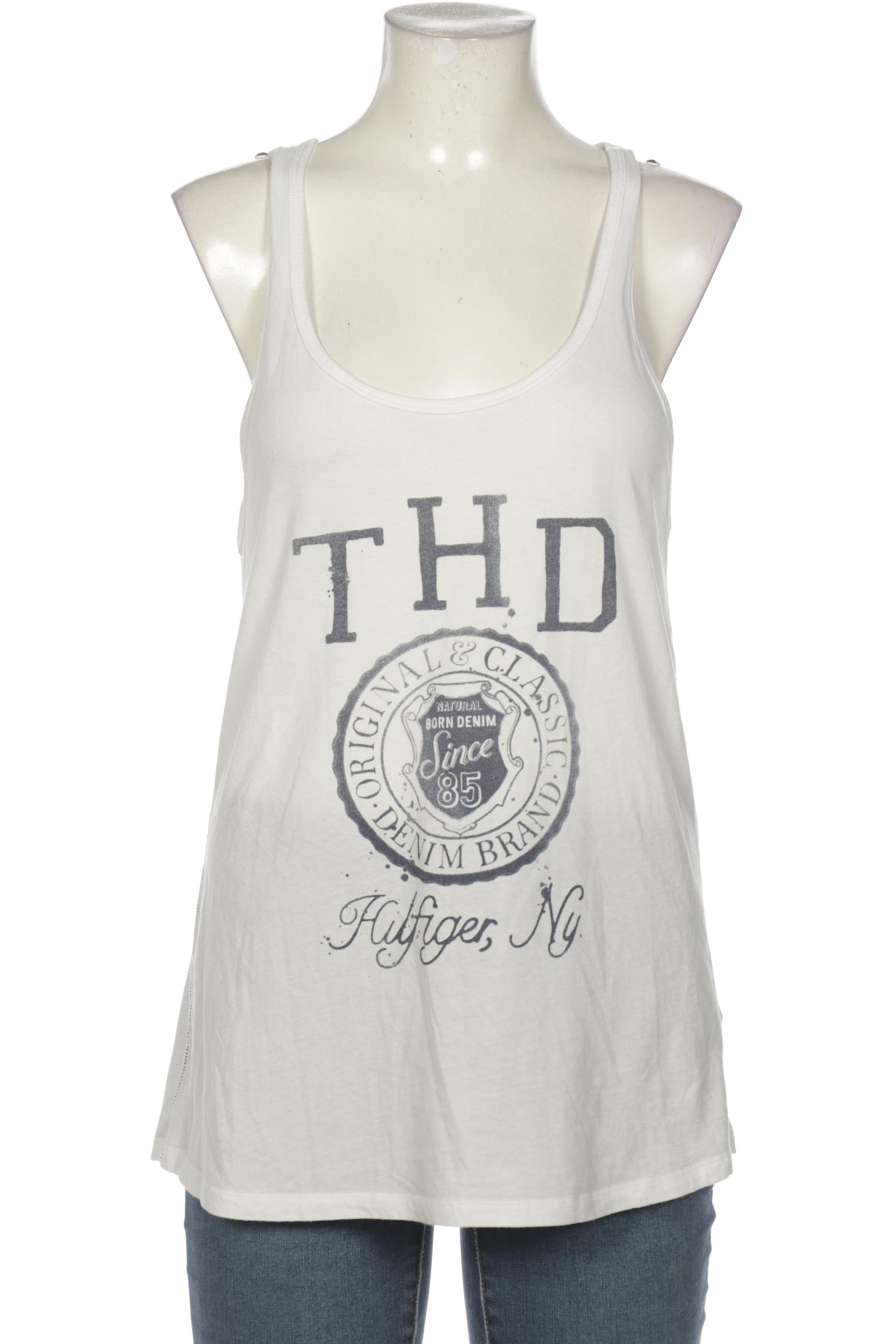 

HILFIGER DENIM Damen Top, weiß