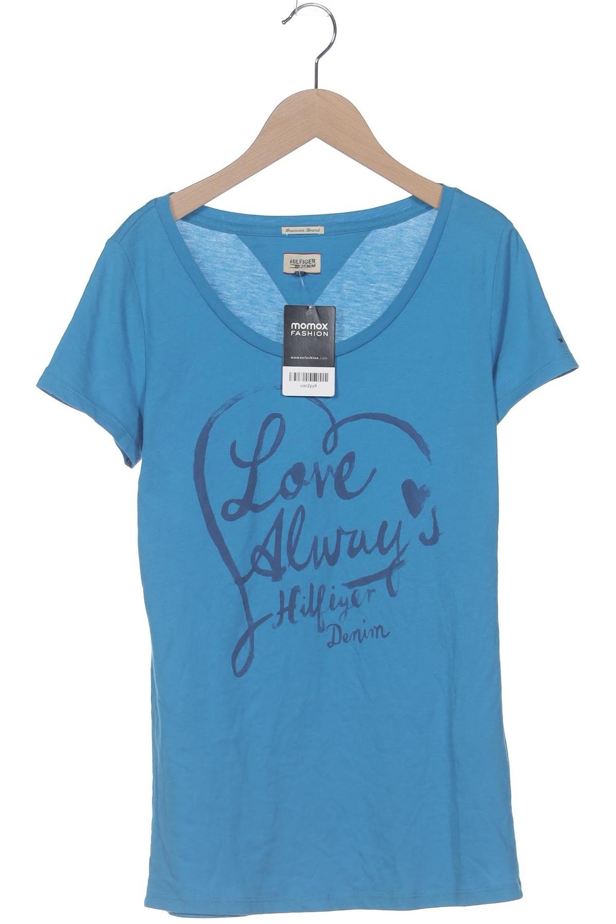 

Hilfiger Denim Damen T-Shirt, blau, Gr. 38