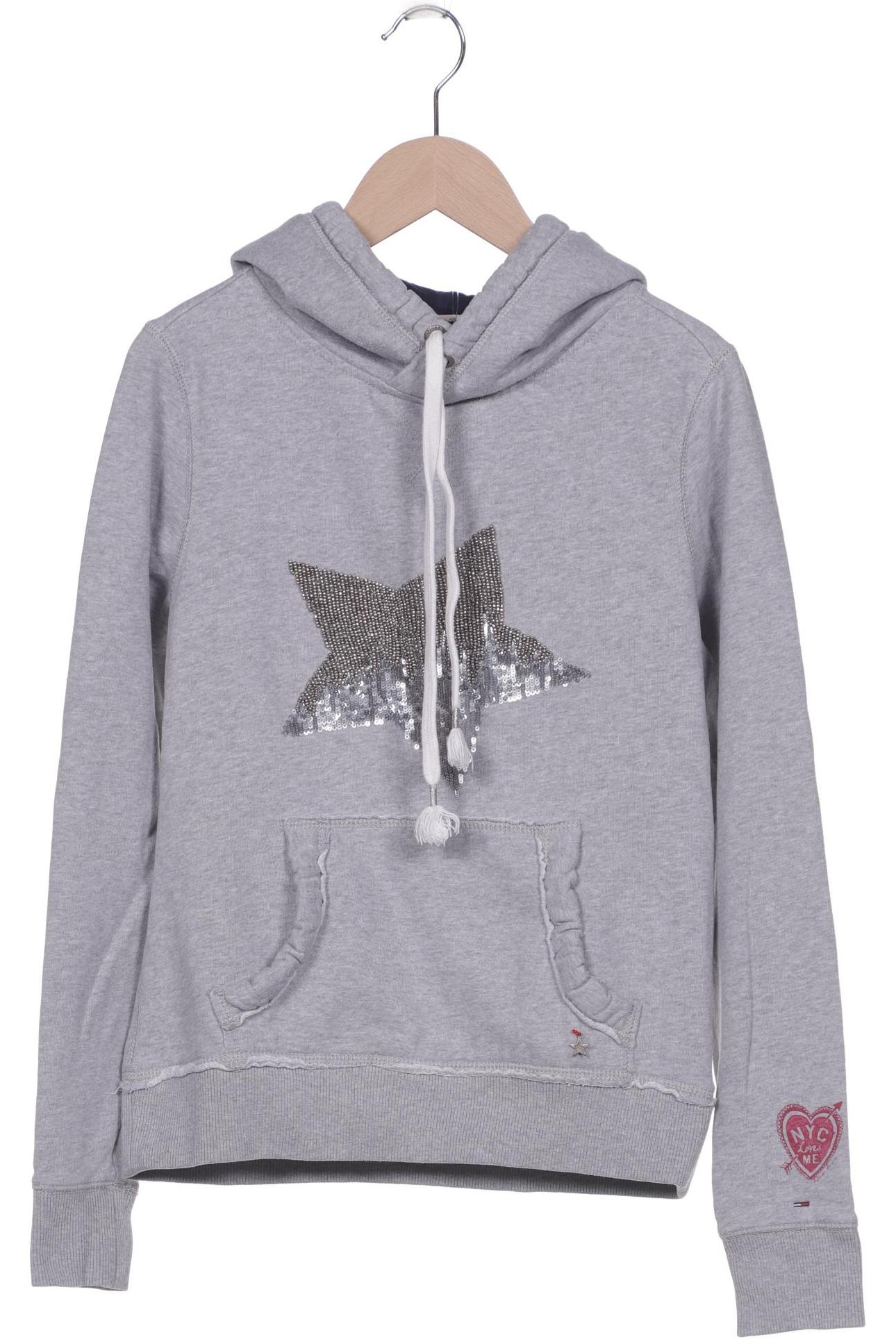

Hilfiger Denim Damen Kapuzenpullover, grau, Gr. 34