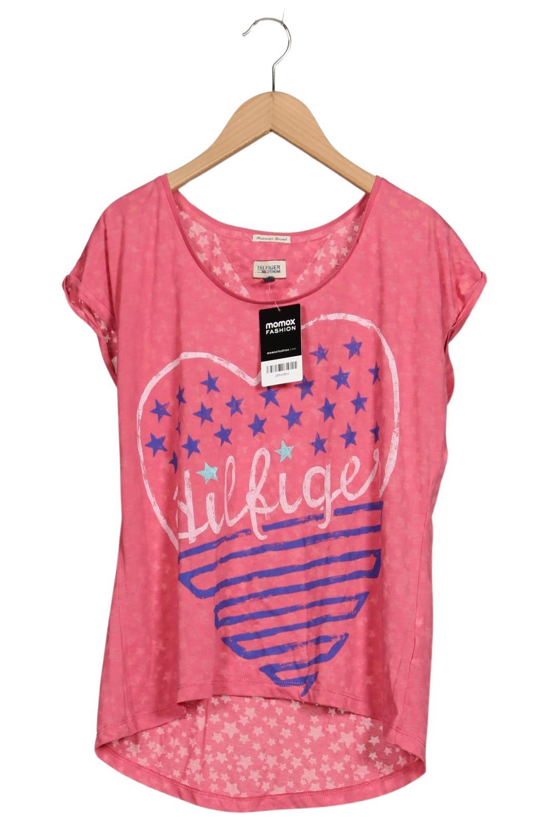 

Hilfiger Denim Damen T-Shirt, pink, Gr. 36