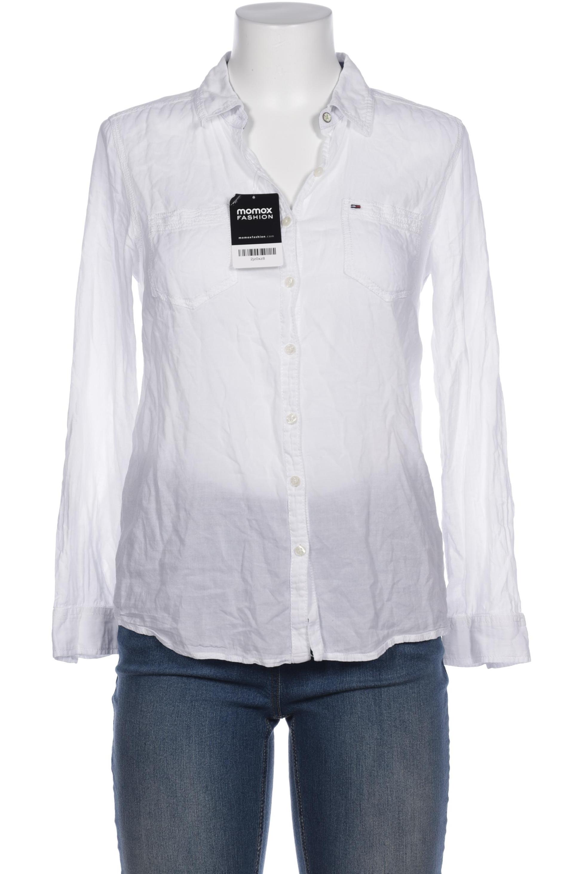 

Hilfiger Denim Damen Bluse, weiß, Gr. 36