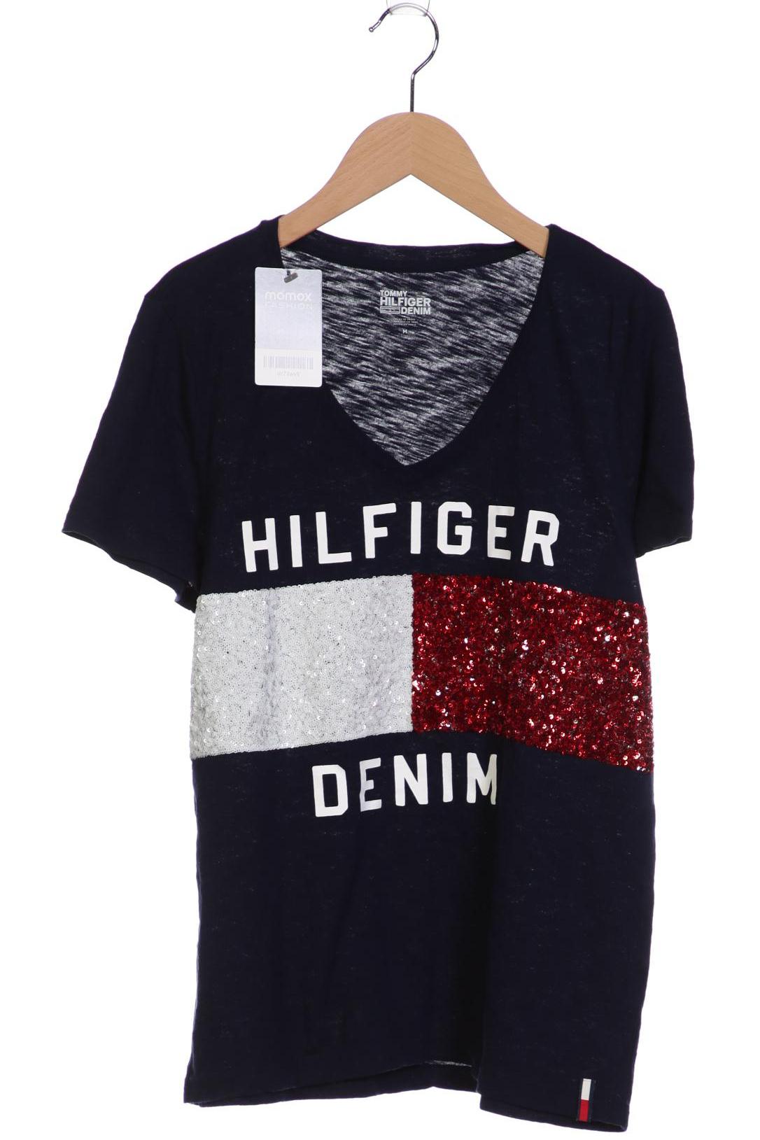 

HILFIGER DENIM Damen T-Shirt, marineblau