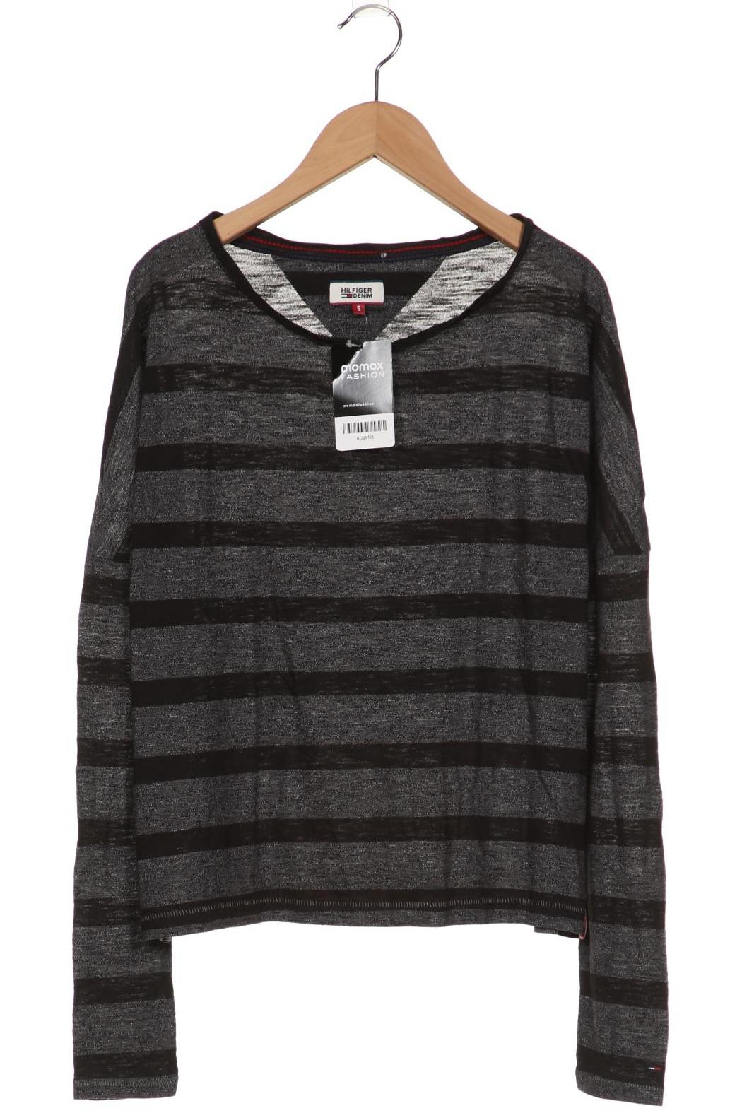 

HILFIGER DENIM Damen Langarmshirt, grau