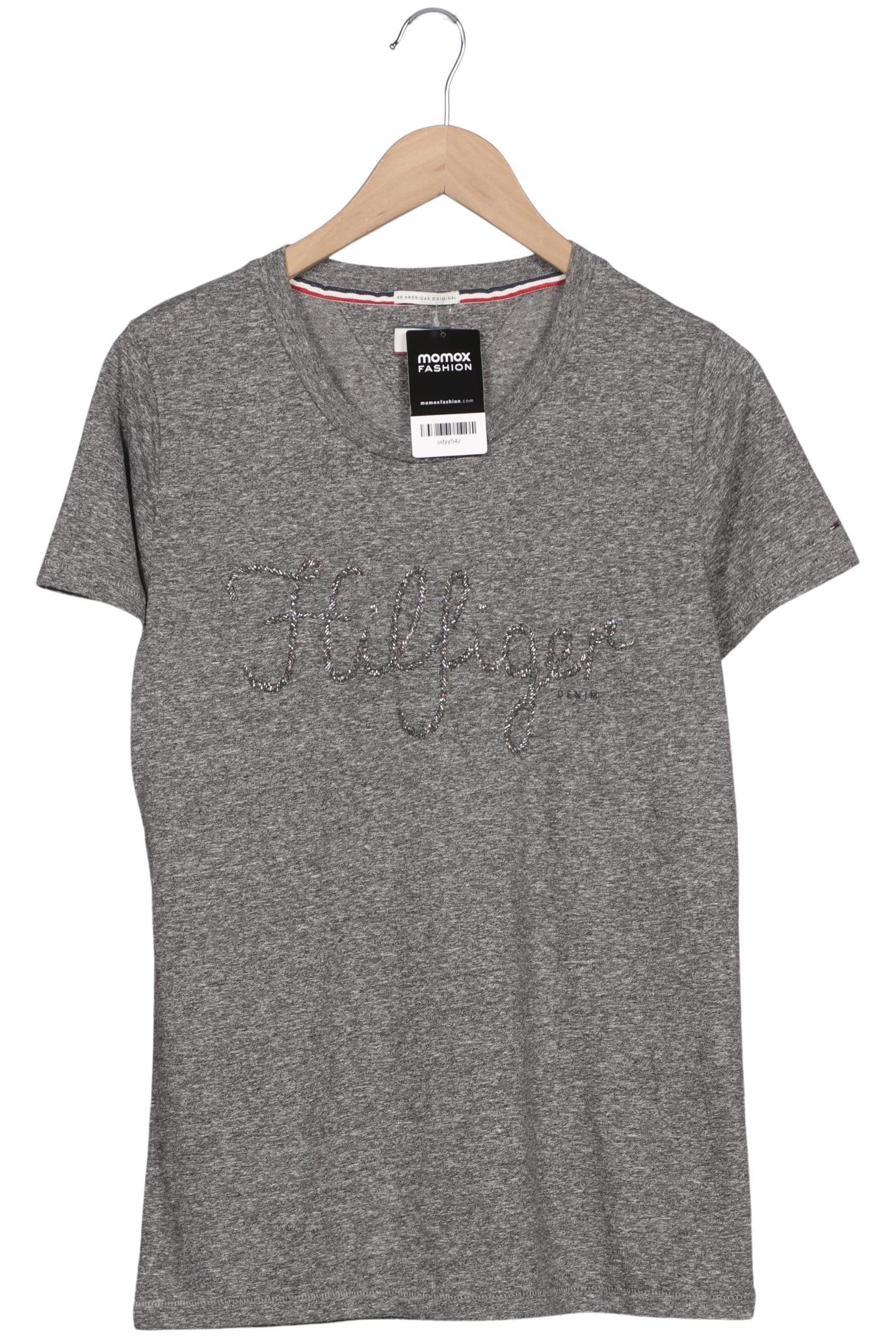 

Hilfiger Denim Damen T-Shirt, grau, Gr. 42