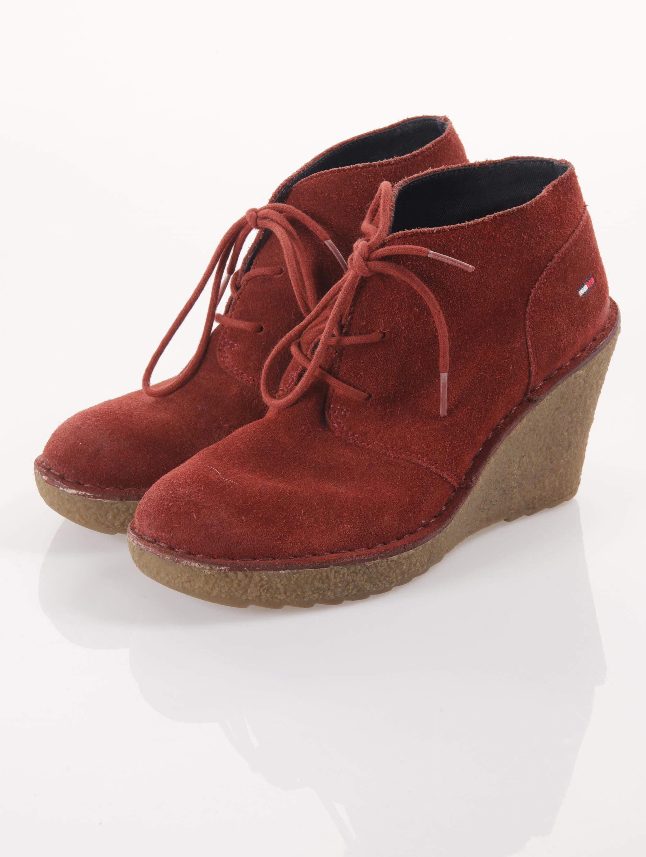 

HILFIGER DENIM Damen Stiefelette, rot