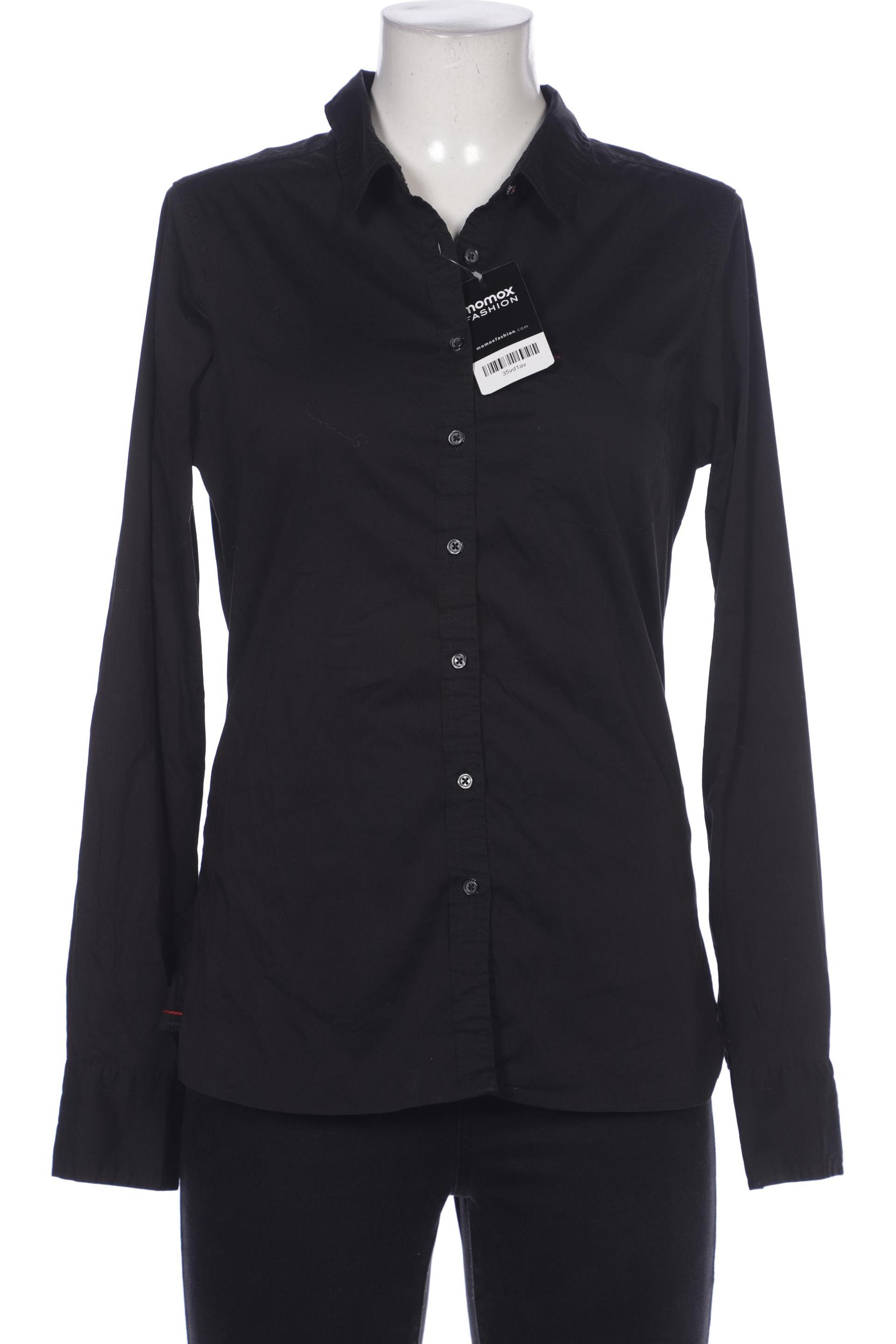 

Hilfiger Denim Damen Bluse, schwarz, Gr. 42