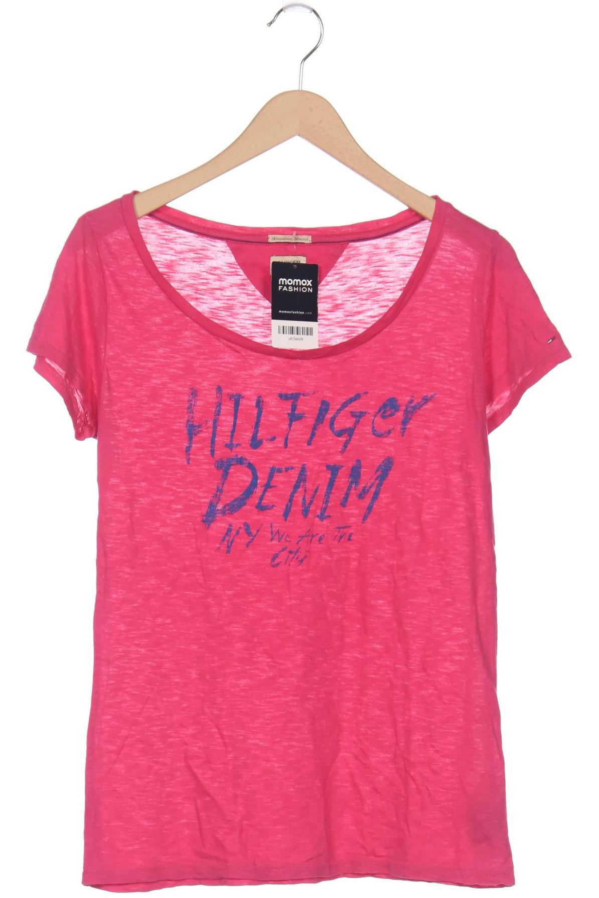 

Hilfiger Denim Damen T-Shirt, pink, Gr. 38
