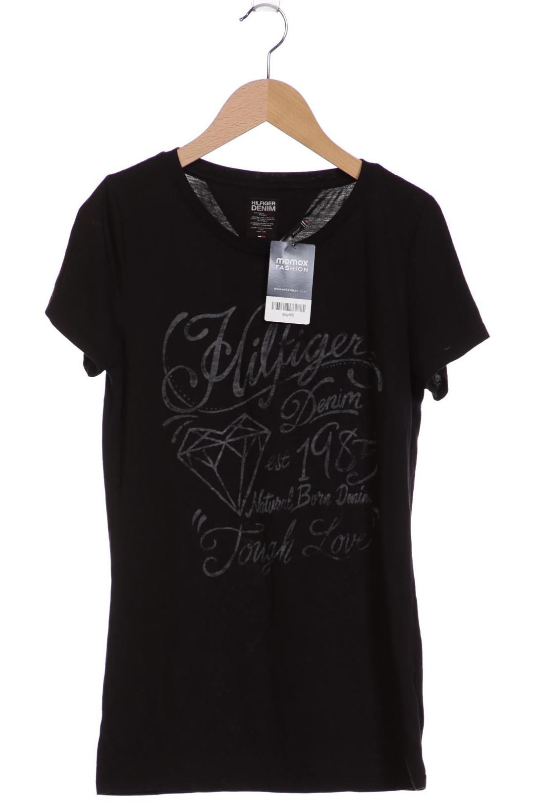 

Hilfiger Denim Damen T-Shirt, schwarz, Gr. 38