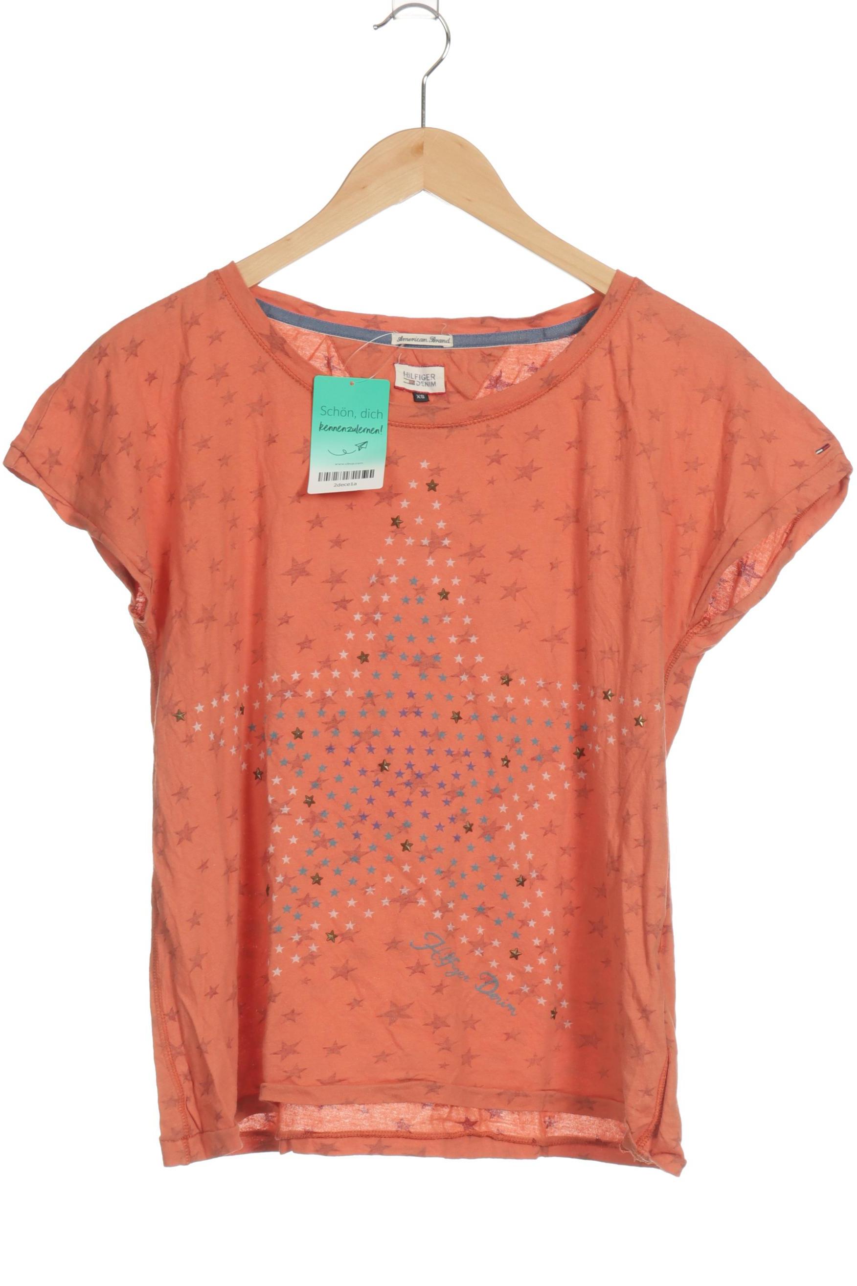 

Hilfiger Denim Damen T-Shirt, rot, Gr. 34