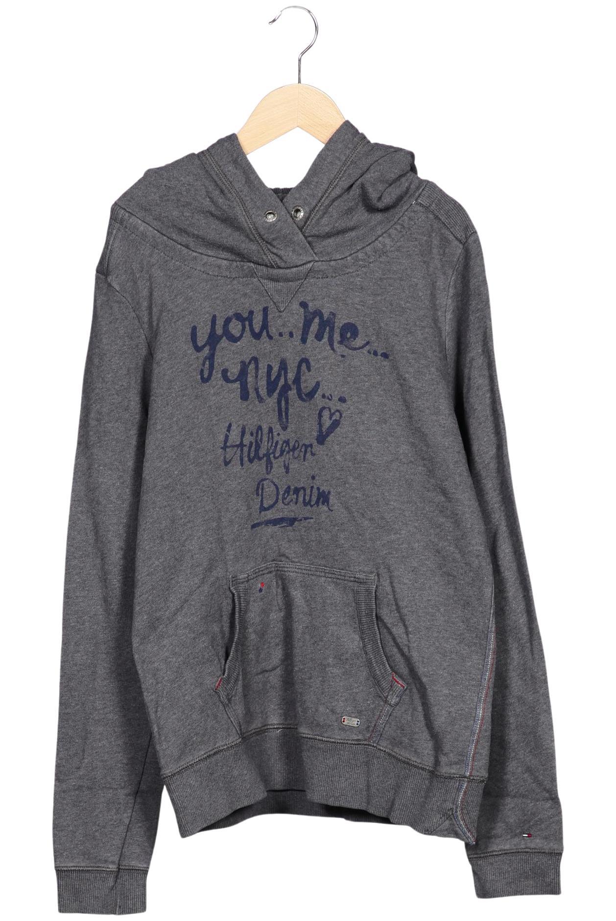 

Hilfiger Denim Damen Kapuzenpullover, grau, Gr. 42