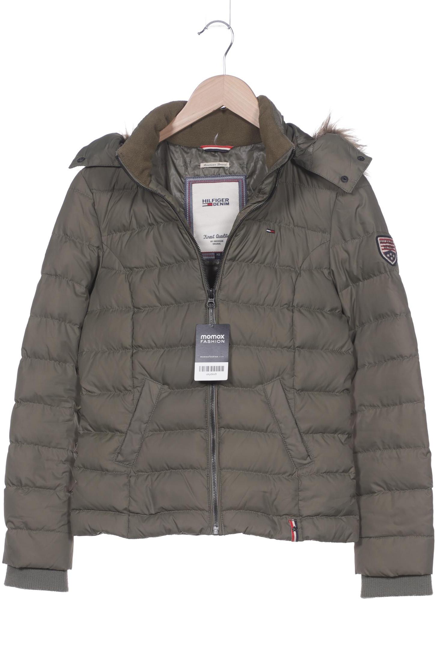 

Hilfiger Denim Damen Jacke, grün, Gr. 34