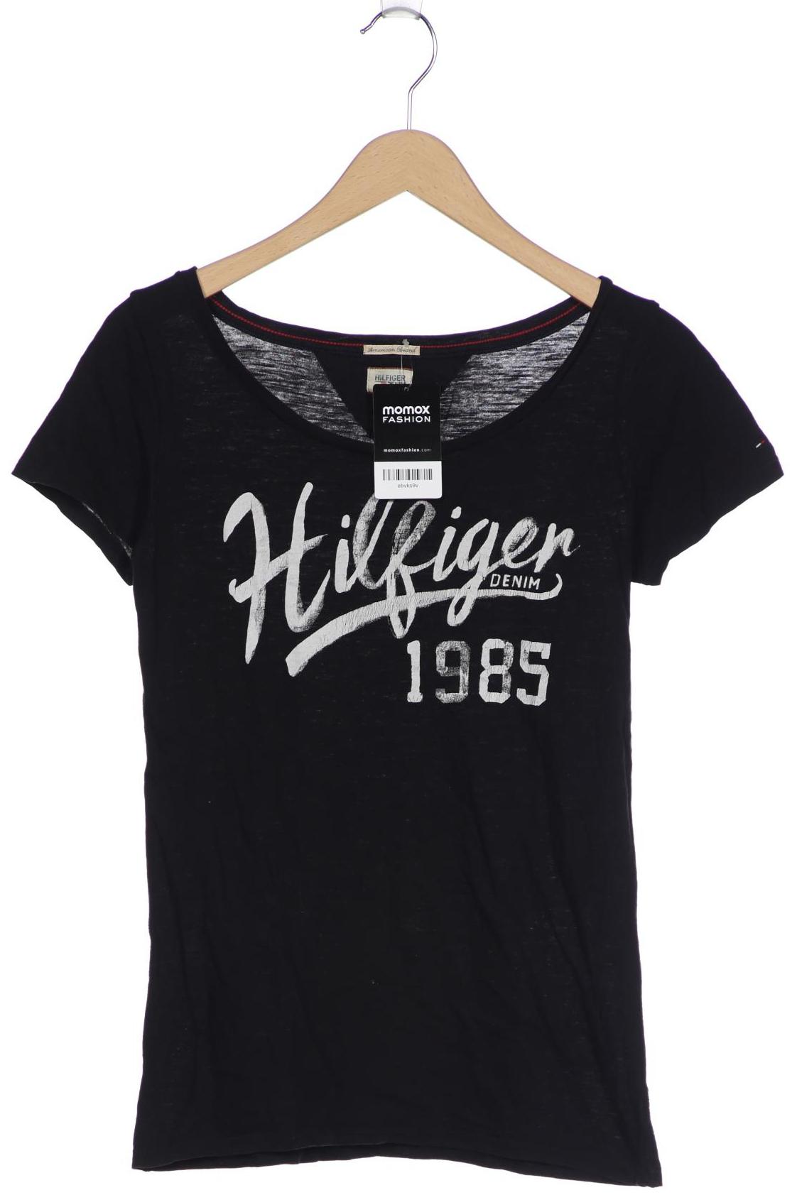 

HILFIGER DENIM Damen T-Shirt, schwarz