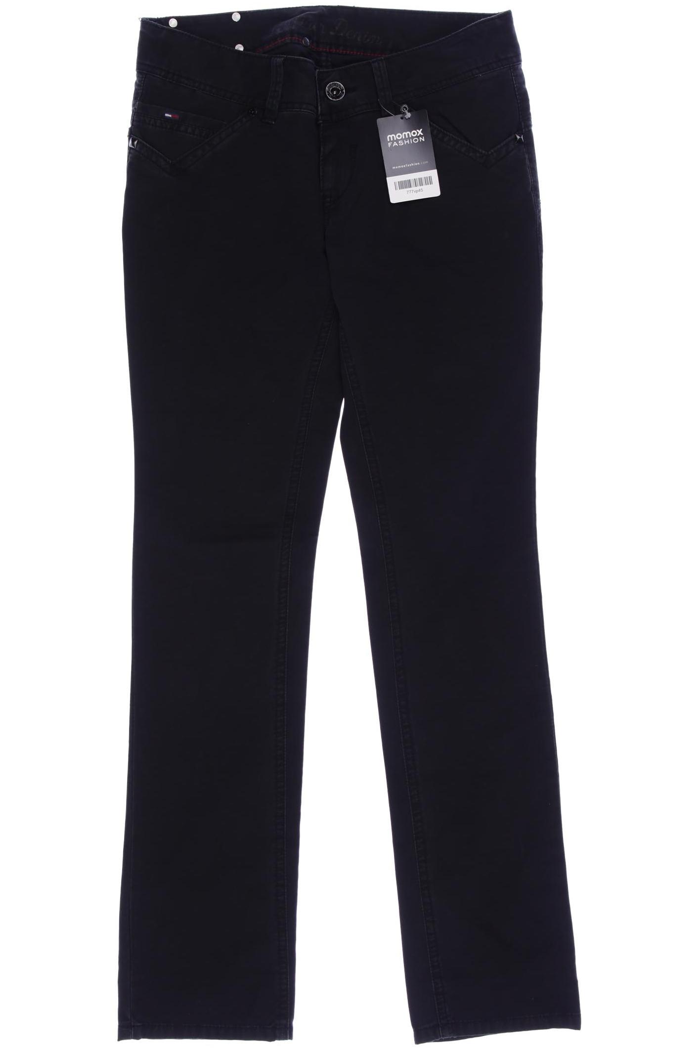 

HILFIGER DENIM Damen Stoffhose, schwarz