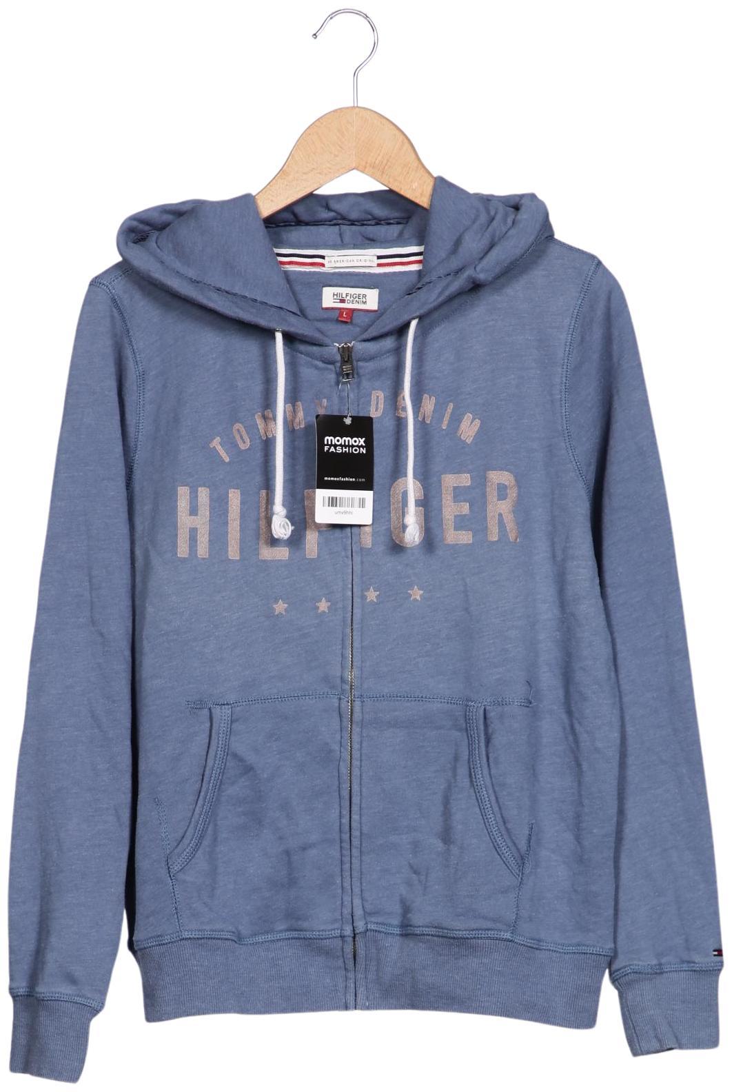 

Hilfiger Denim Damen Kapuzenpullover, blau, Gr. 42