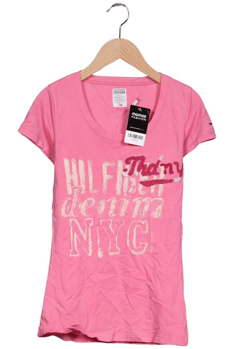 

Hilfiger Denim Damen T-Shirt, pink, Gr. 36
